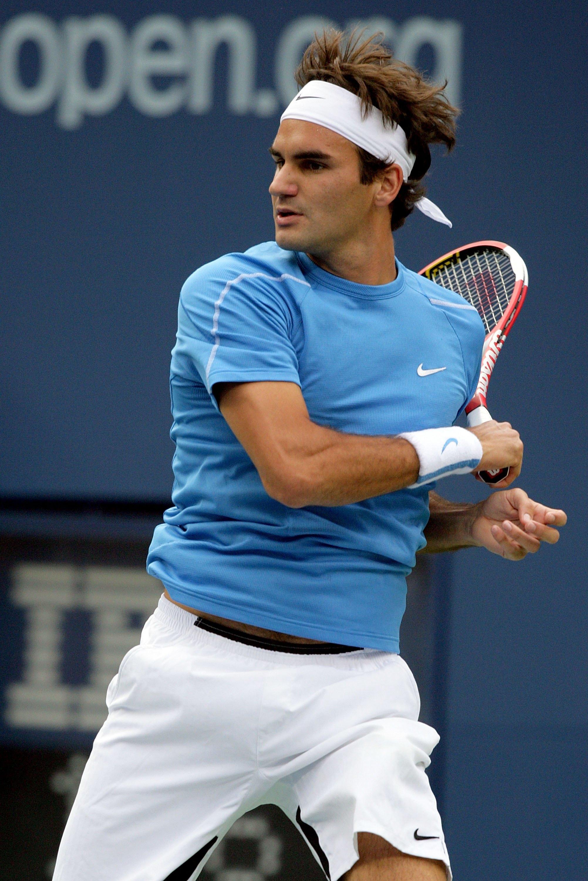 Vintage 2006 Nike Shirt (Federer, US Open)