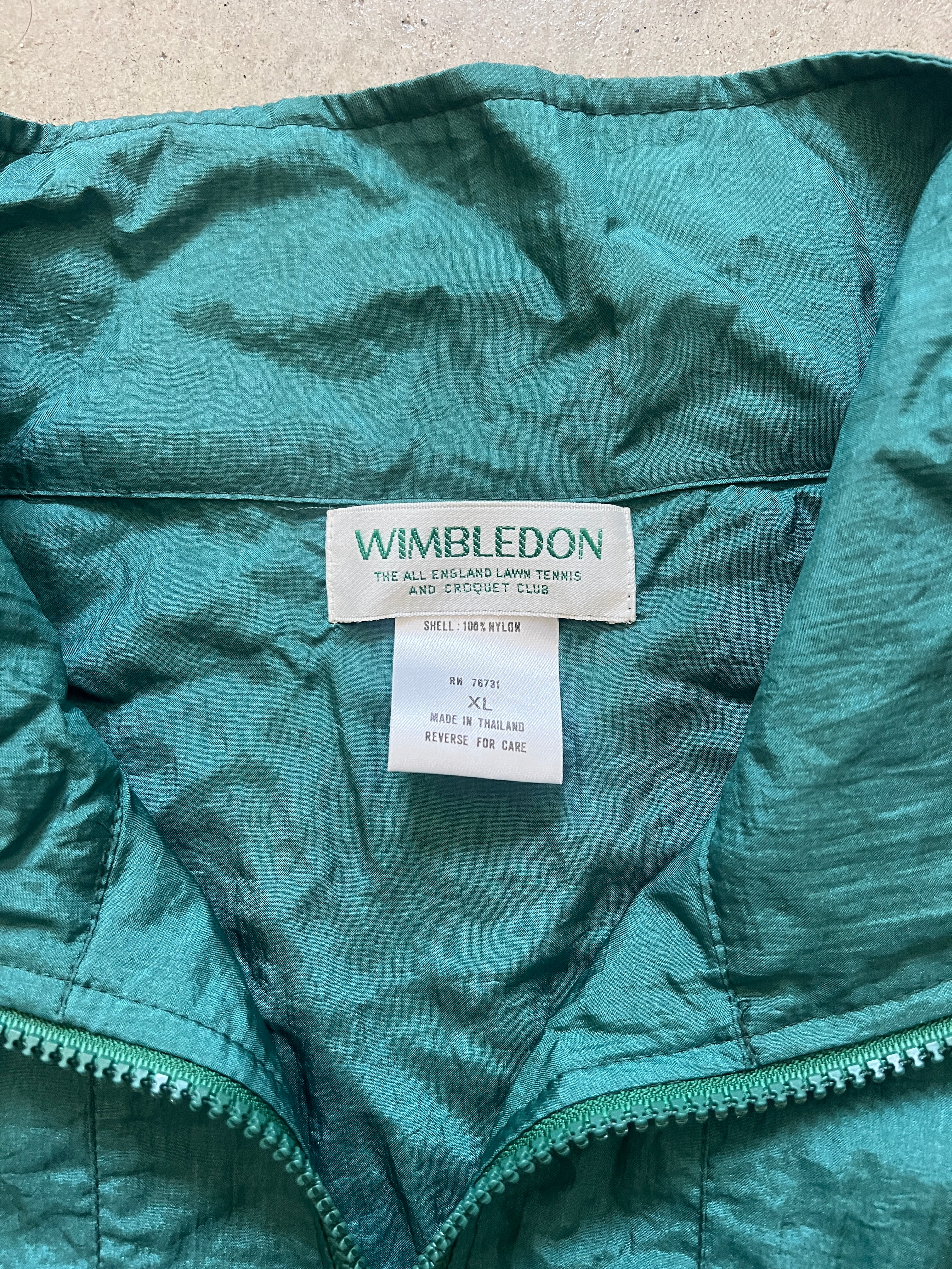 Vintage Wimbledon Tennis Jacket (circa 1990s)