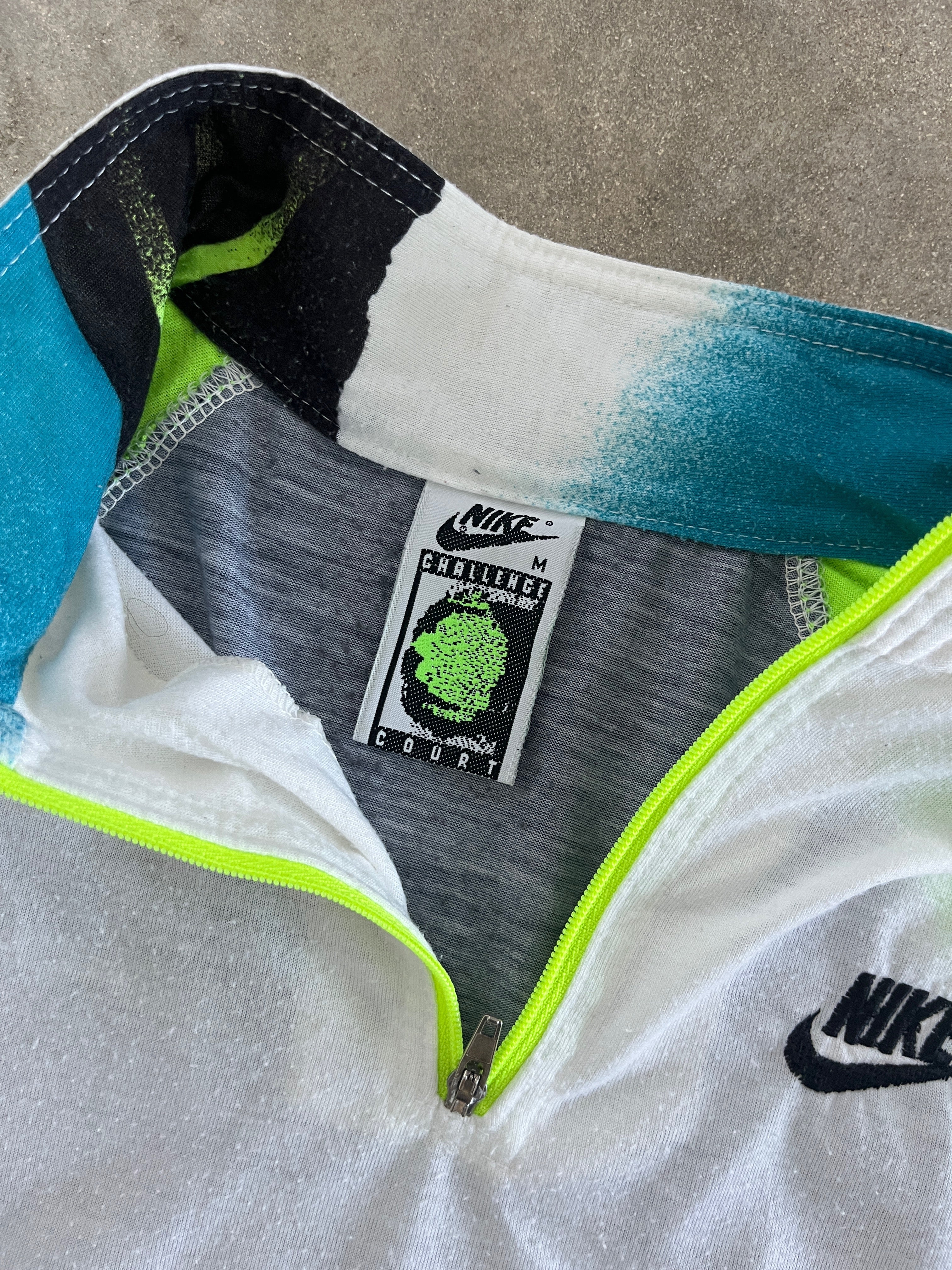 Vintage Nike Challenge Court 1/4 Zip (circa 1990s)