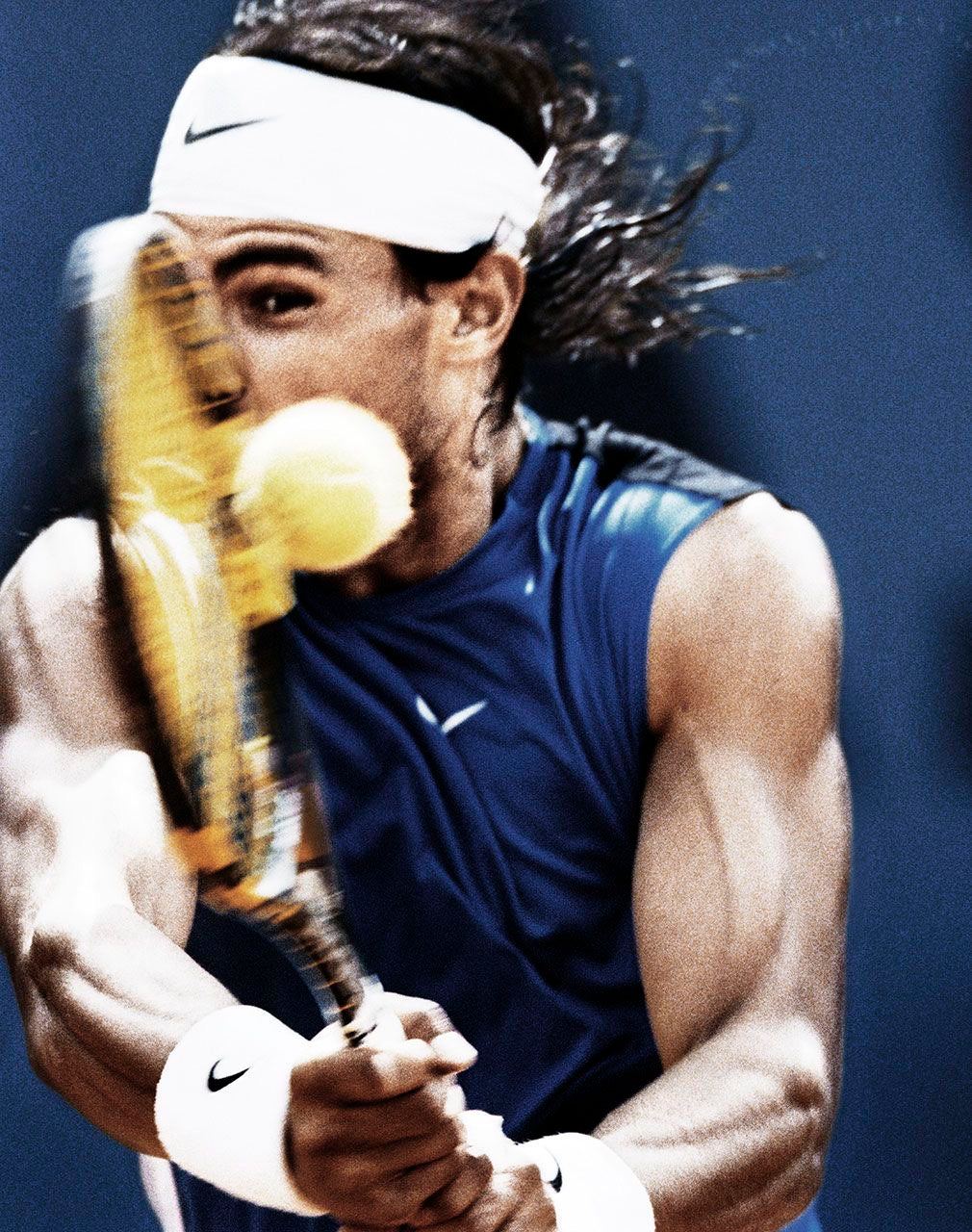 Vintage 2006 Nike Tennis Tank Top ( Nadal, French Open)