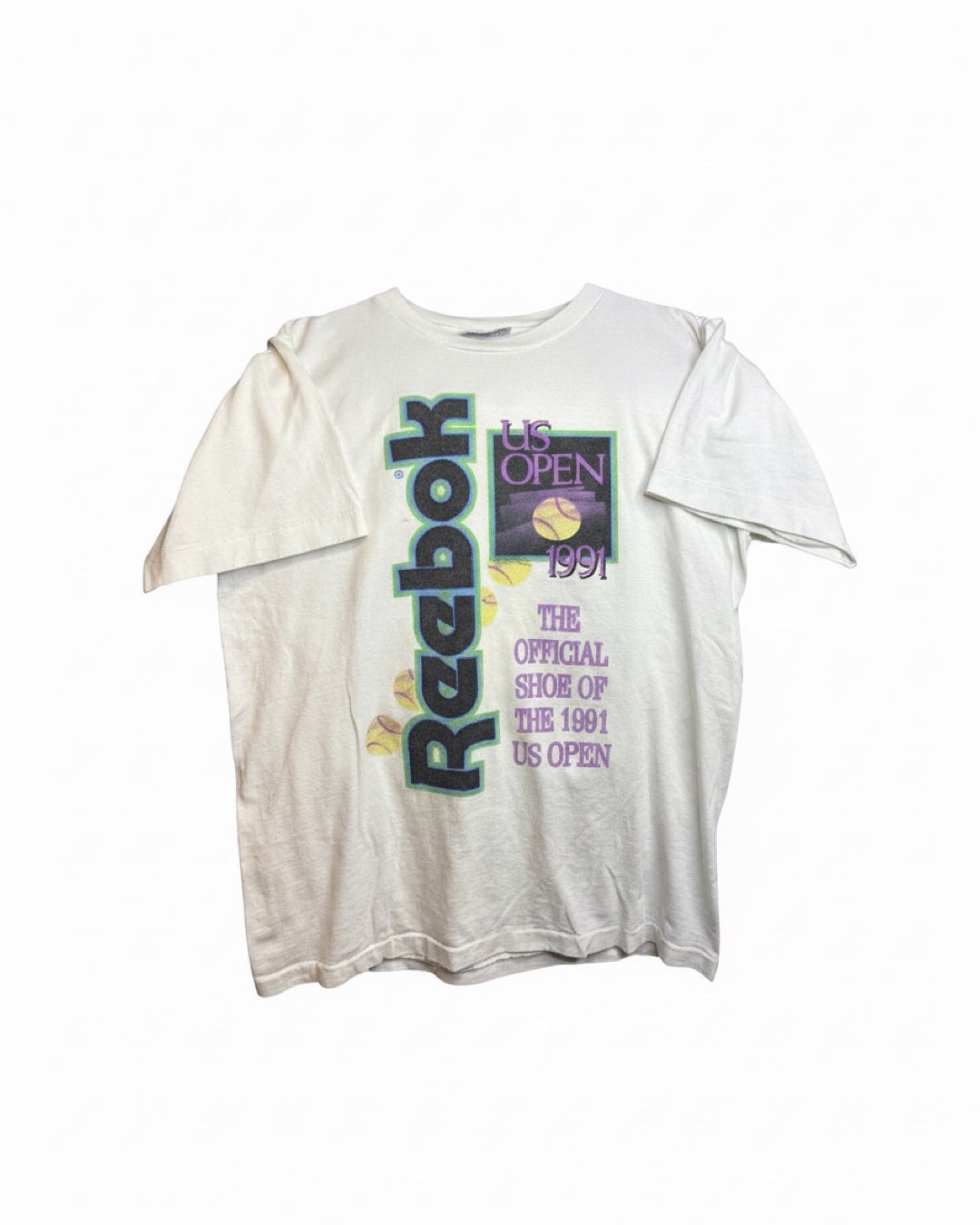 Vintage 1991 Reebok US Open T-Shirt (RARE)