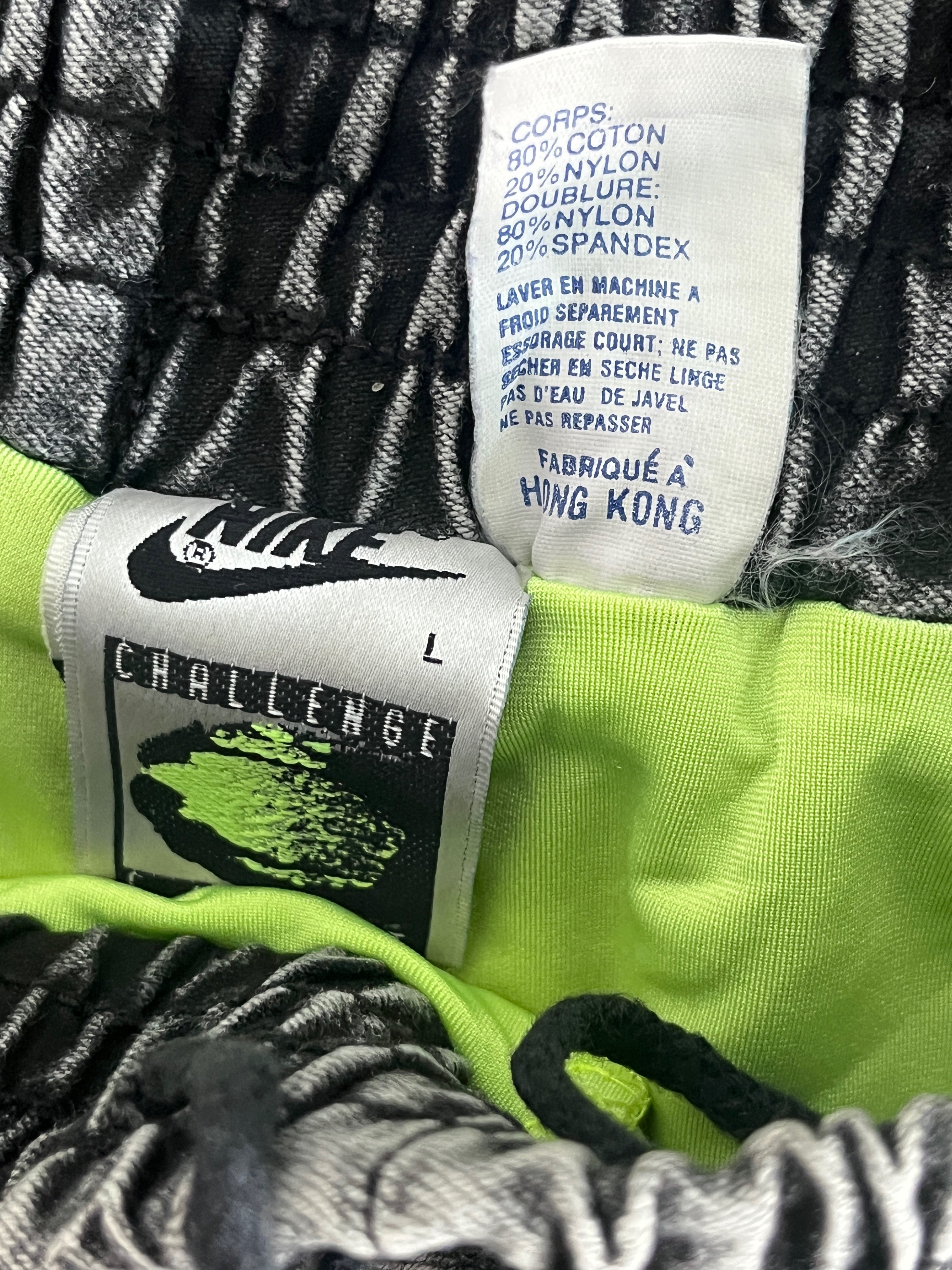 Vintage 1990 Nike Challenge Court Denim Shorts (Agassi)
