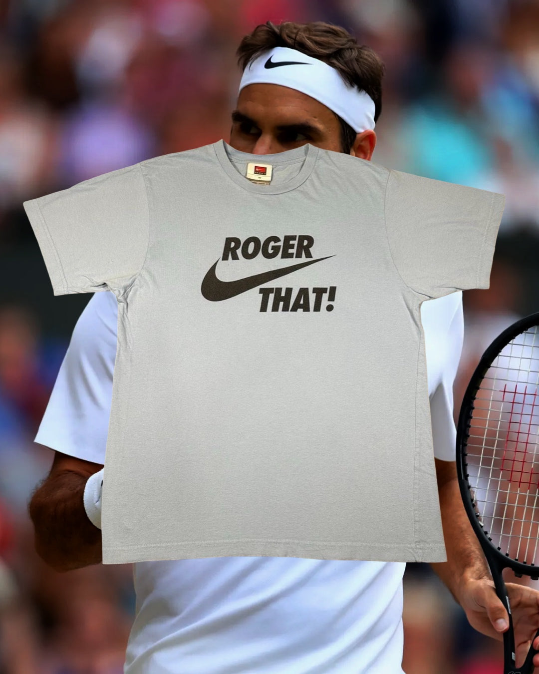 Vintage Nike “Roger That!” T-Shirt (Y2K) (RARE)