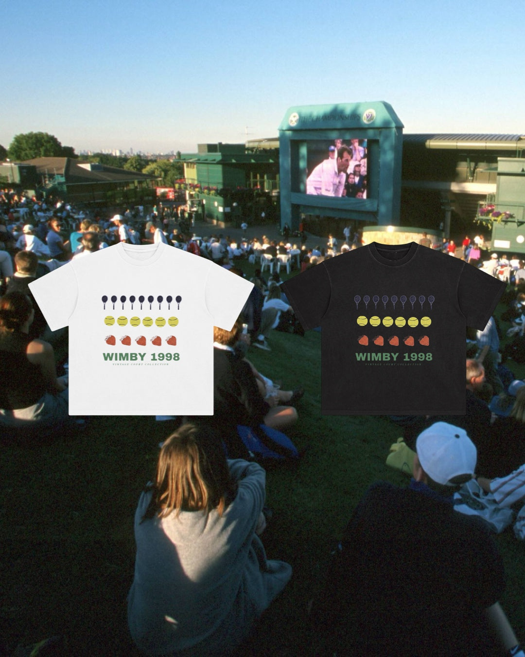 Limited Edition 1998 Vintage Washed VCC X Wimby T-Shirt