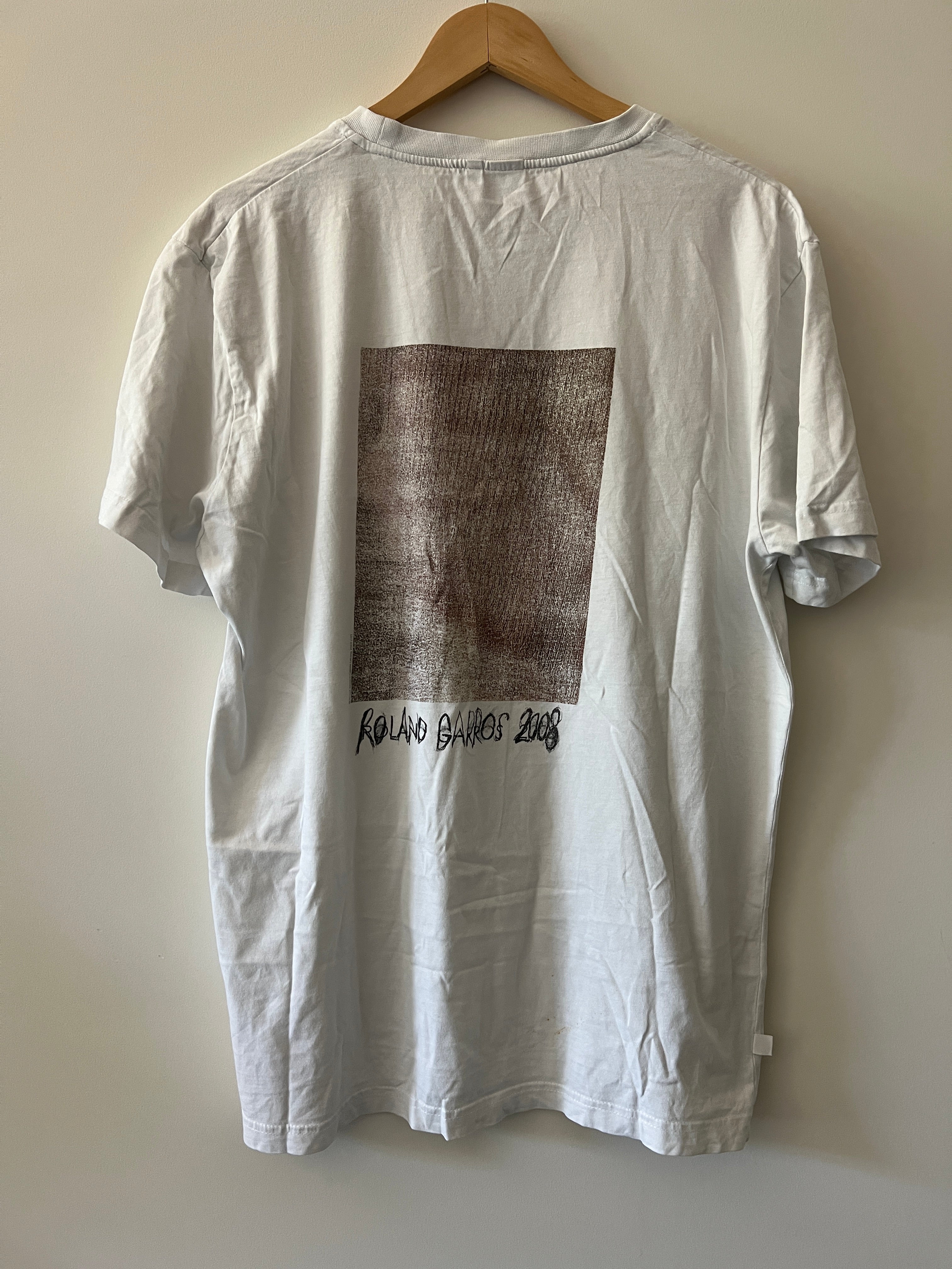 Vintage Roland Garros 2008 T-Shirt (Nadal v Federer final) (rare)