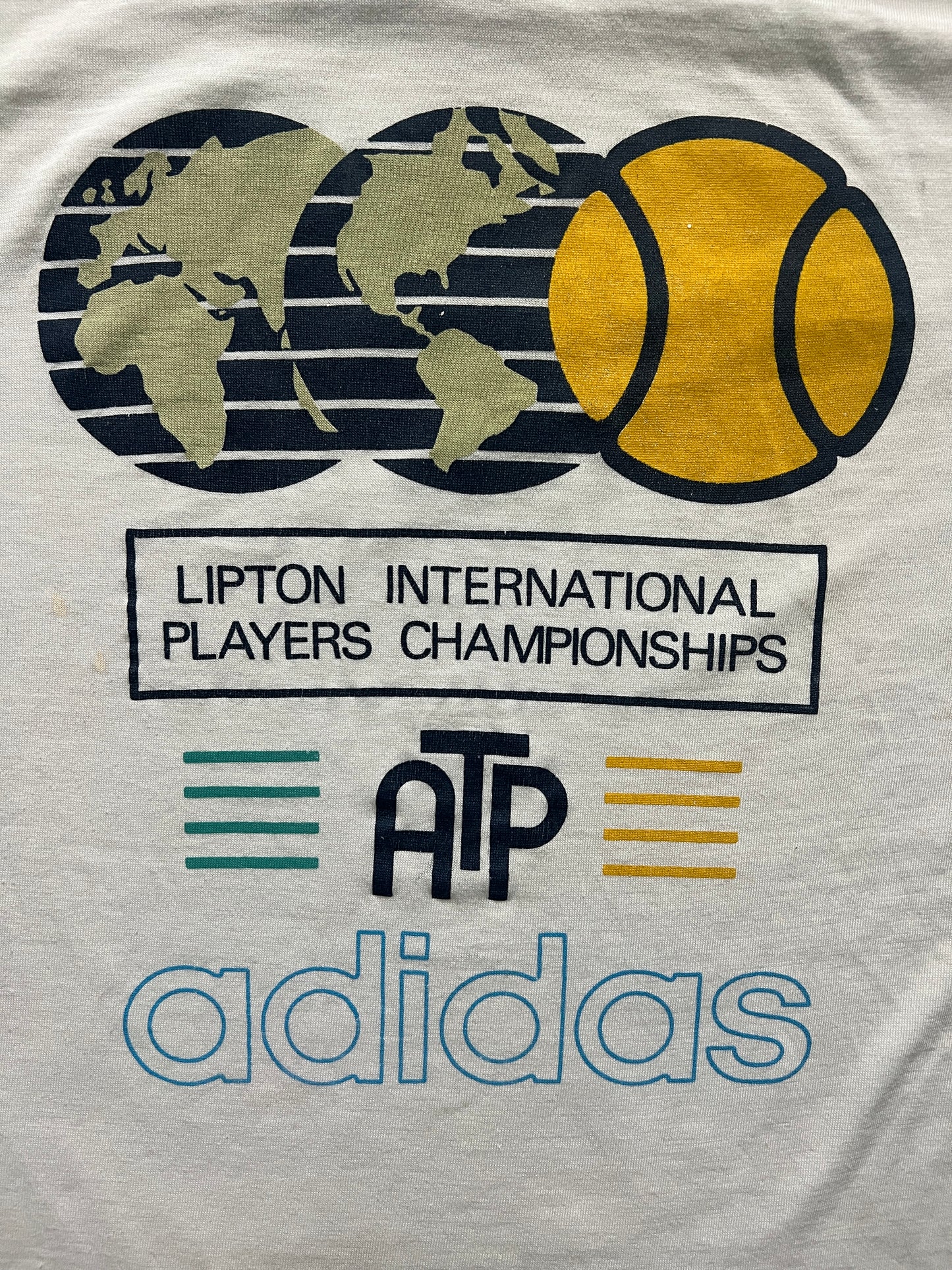 Vintage Adidas Lipton Championships T-Shirt (circa 1980s)