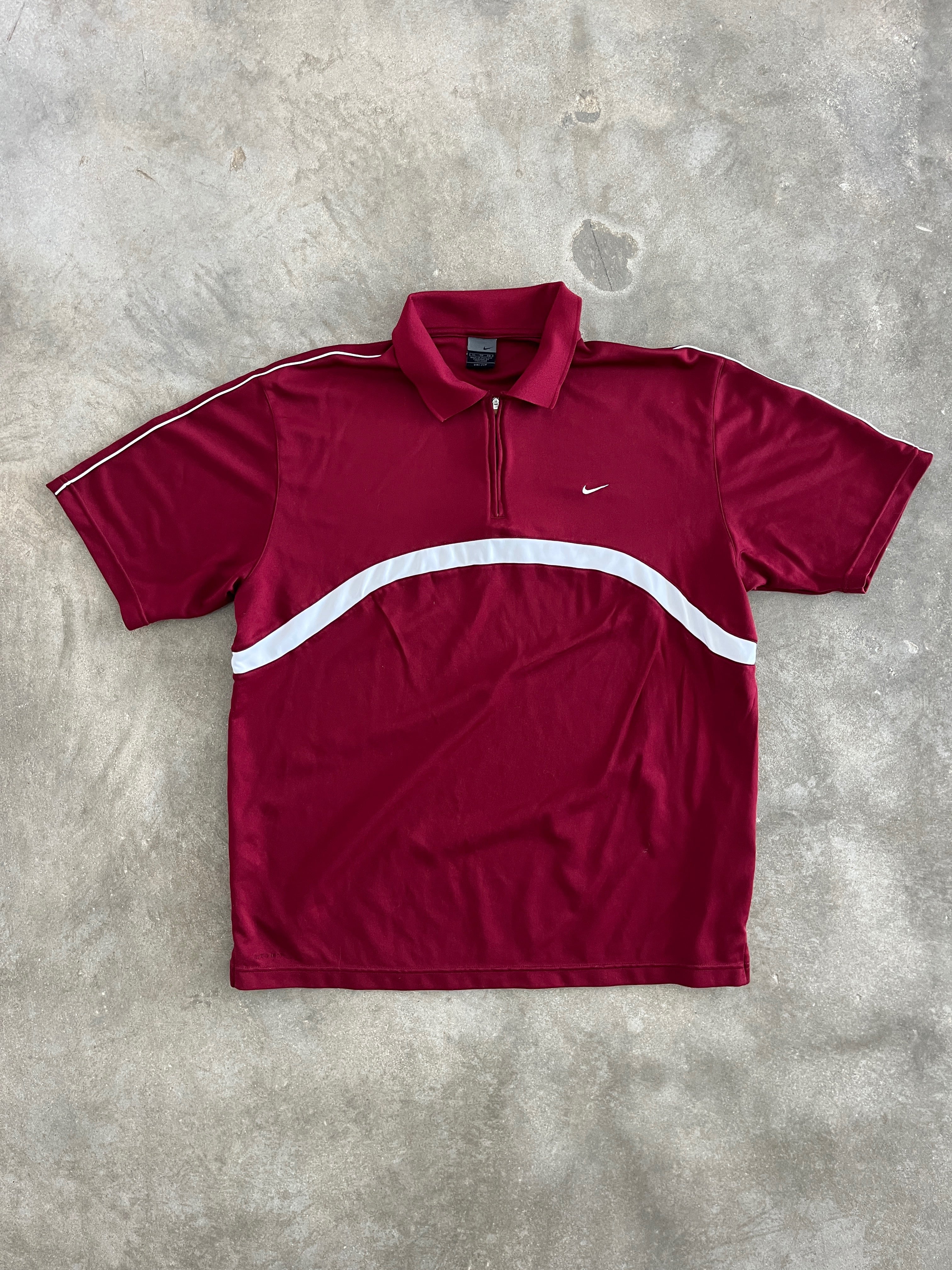 Vintage 2003 Nike Polo (Federer, US Open)