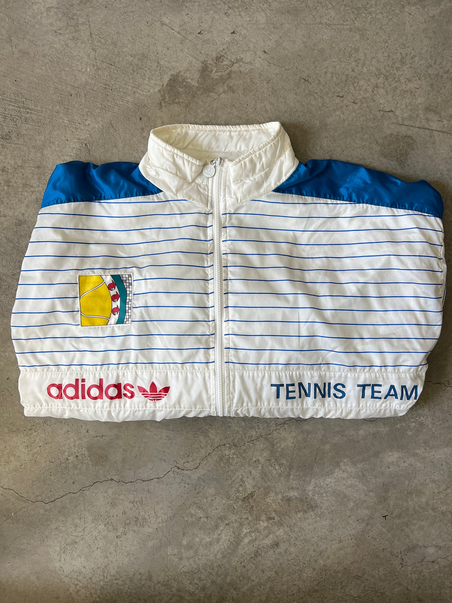 Vintage Adidas ATP Tennis Team Jacket (circa 1990s)