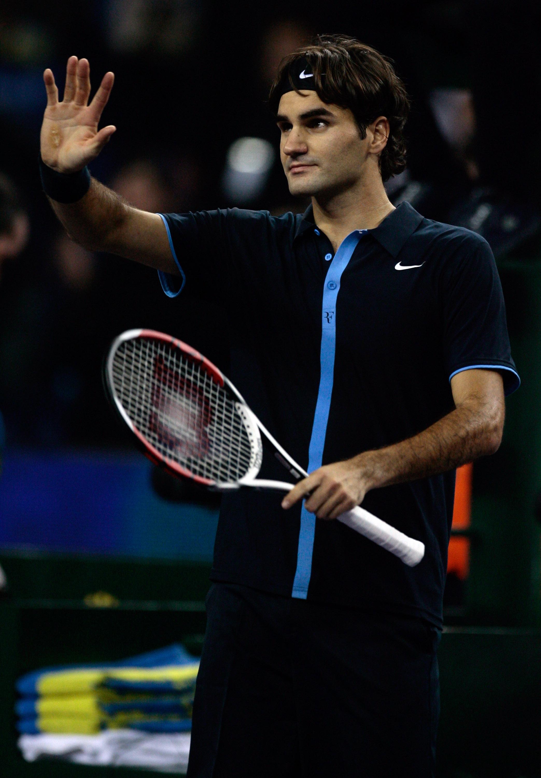 Vintage 2008 Nike Polo (Federer, Shanghai)