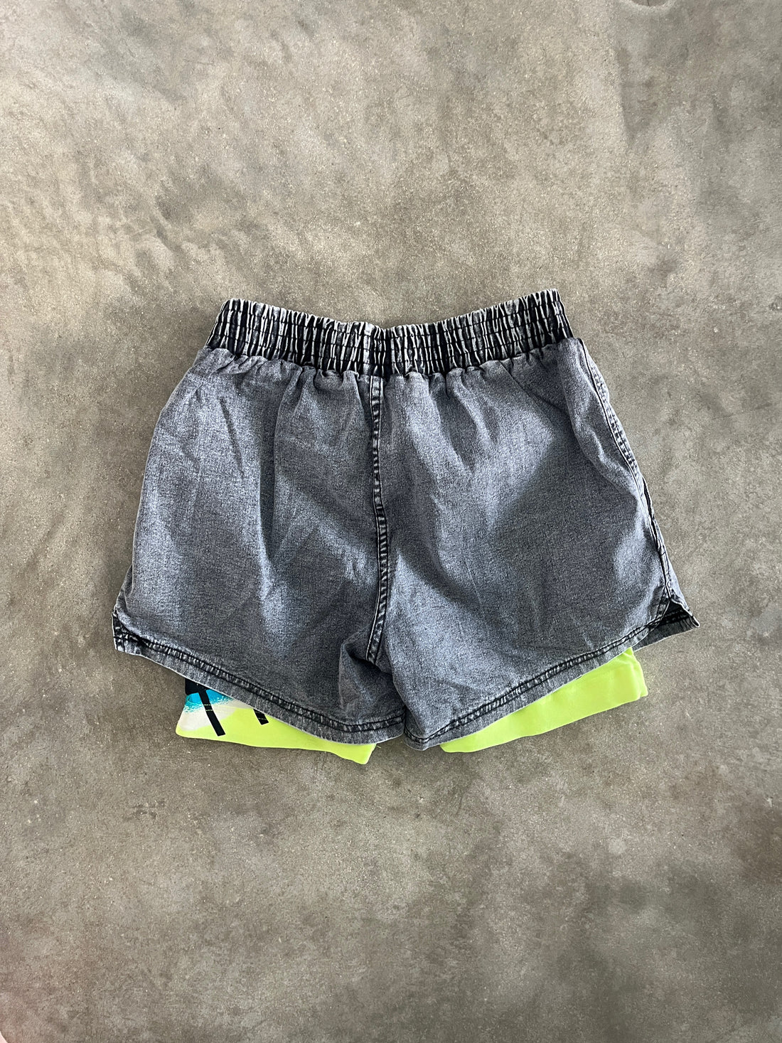 Vintage 1990 Nike Challenge Court Denim Shorts (Agassi)