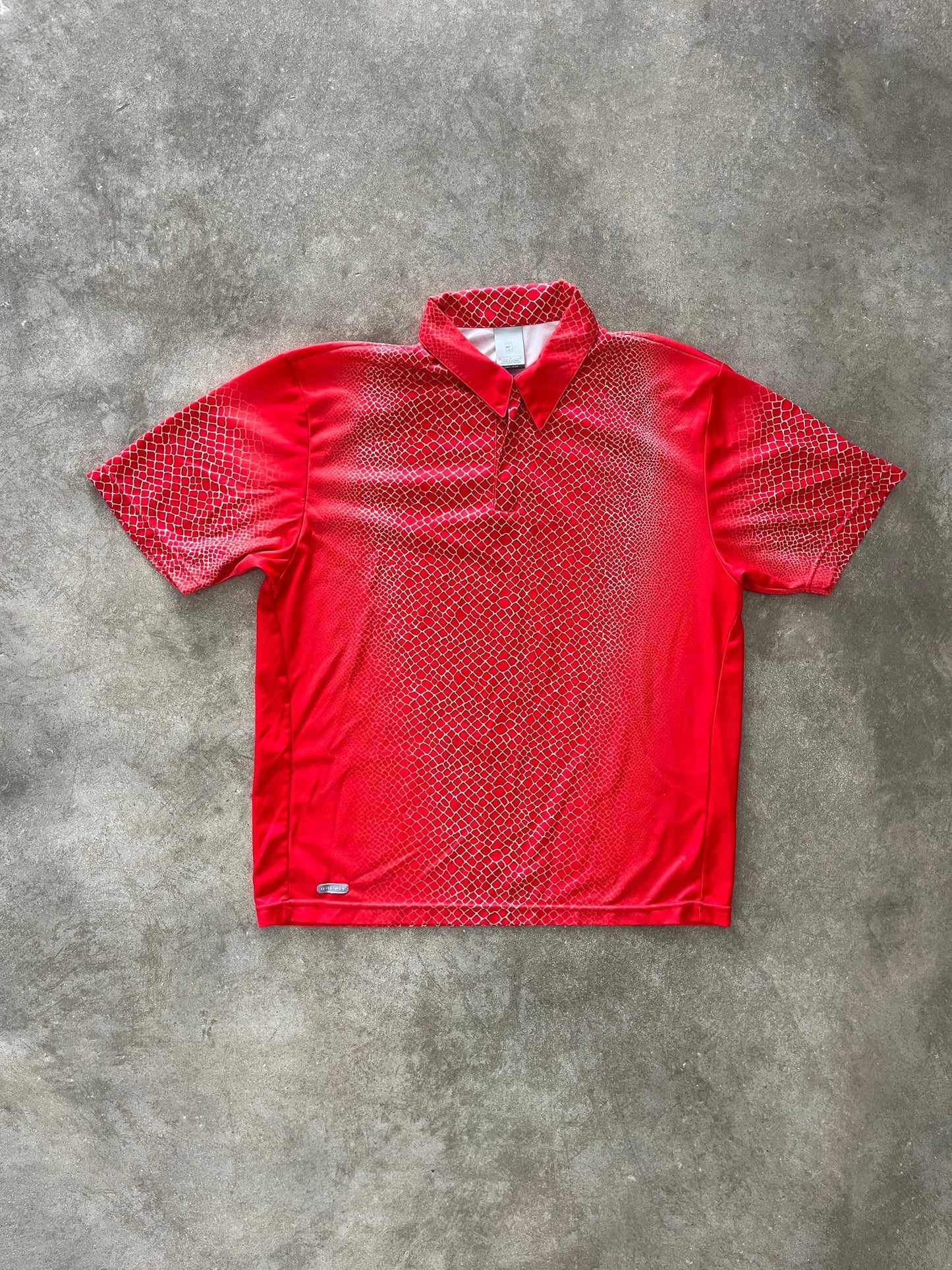 Vintage Nike Snakeskin Tennis Polo (circa 2000s)