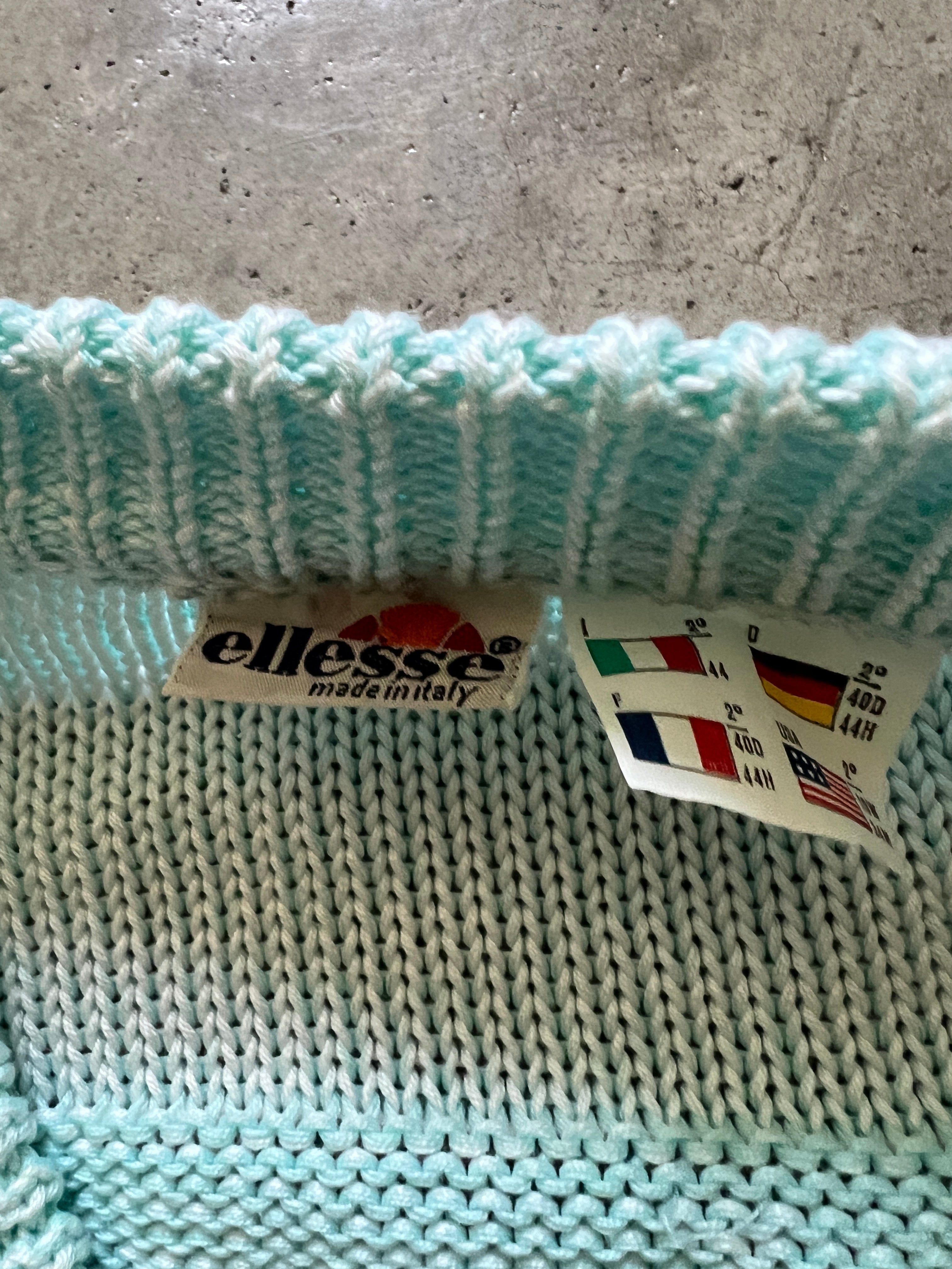 Vintage Ellesse Tennis Sweater (circa 1980s)