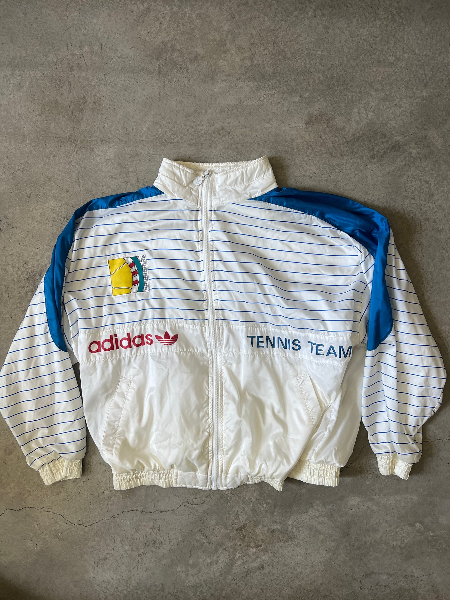 Vintage Adidas ATP Tennis Team Jacket (circa 1990s)