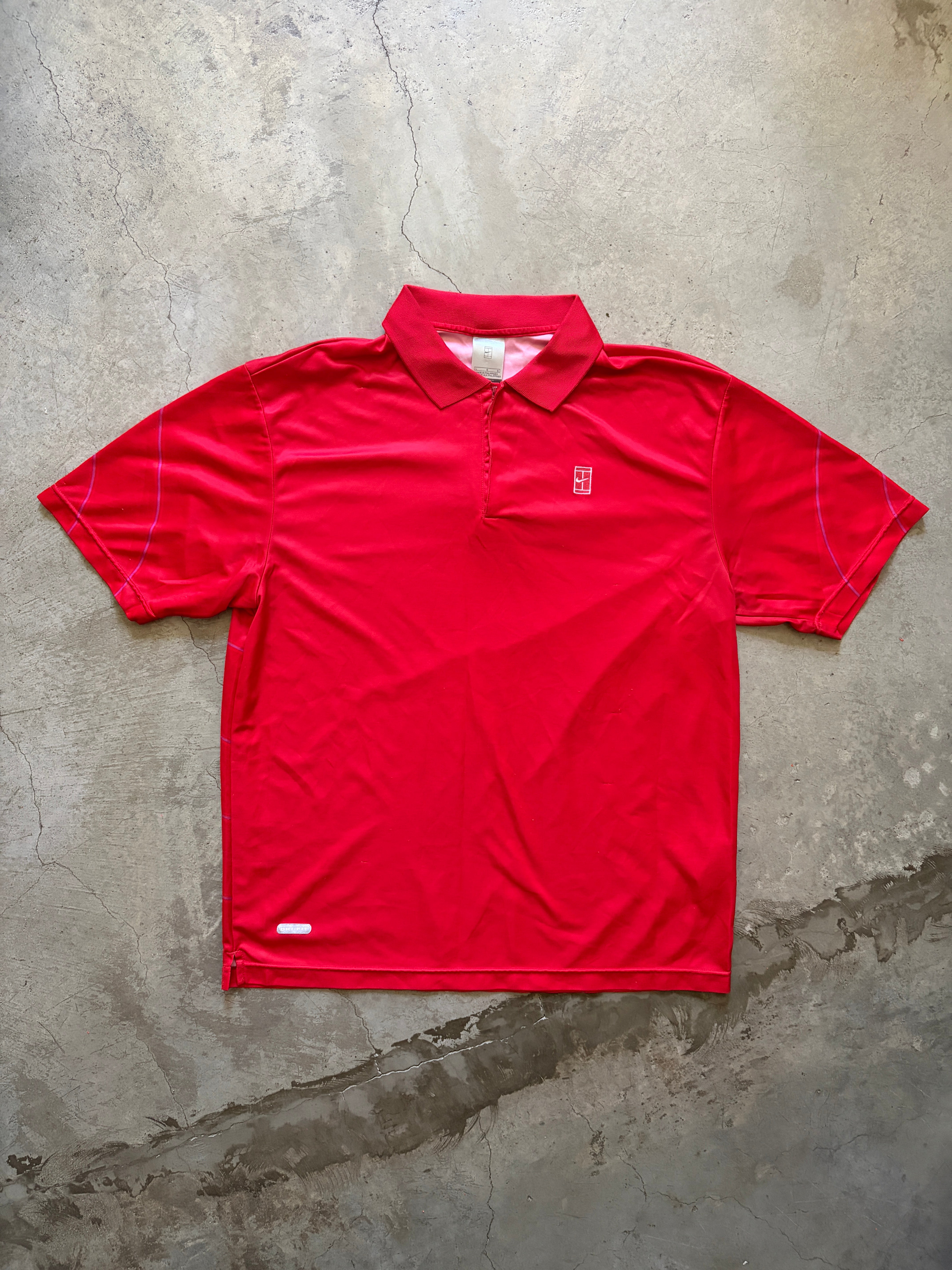 Vintage 2001 Nike Tennis Polo (Federer, Australian Open)