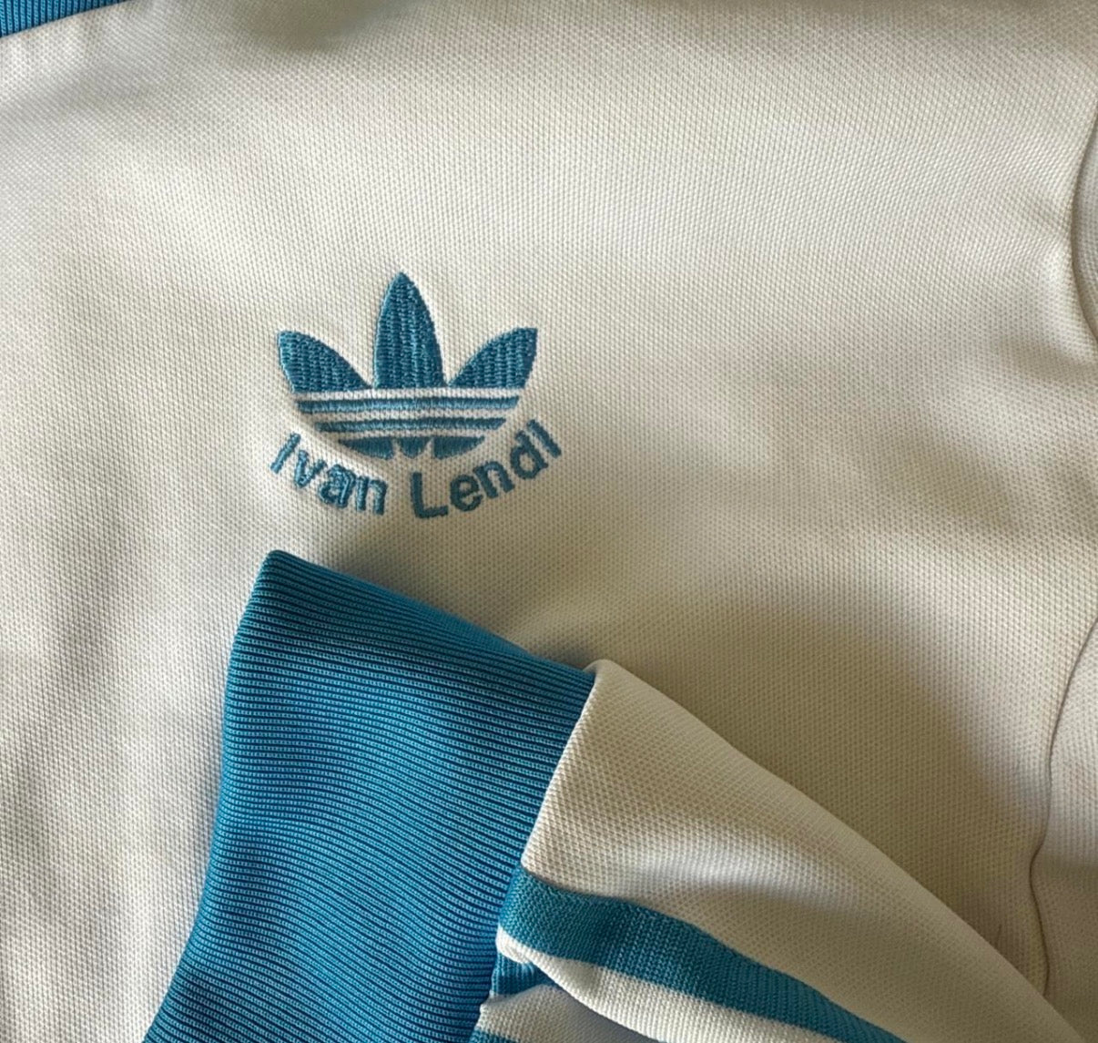 Vintage Ivan Lendl Adidas Jacket (circa 1980s) (RARE)
