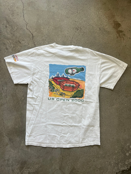 Vintage 2000 US Open Heineken T-Shirt