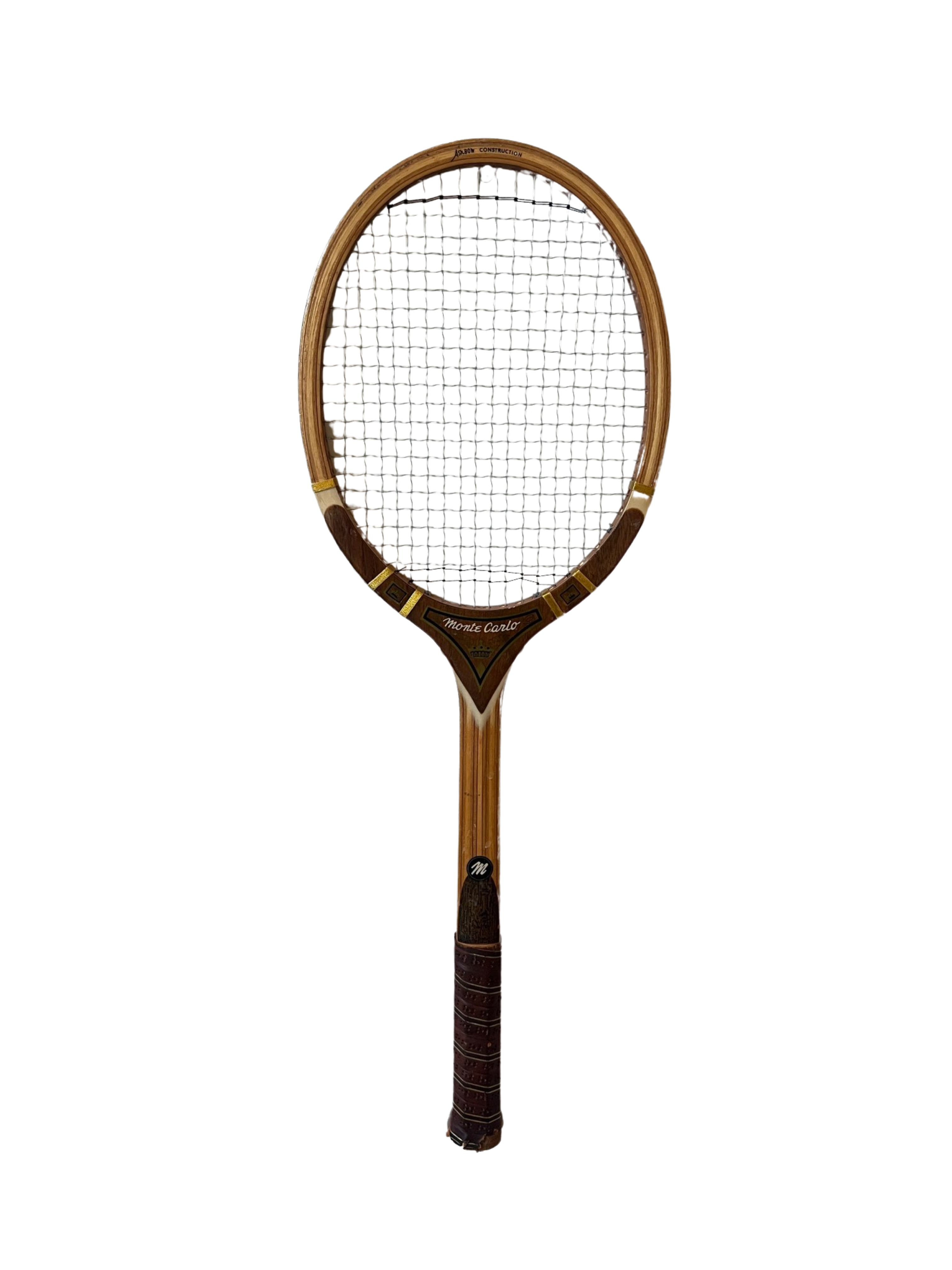 Vintage MacGregor Monte Carlo Wood Tennis Racquet (circa 1960s-1970s)