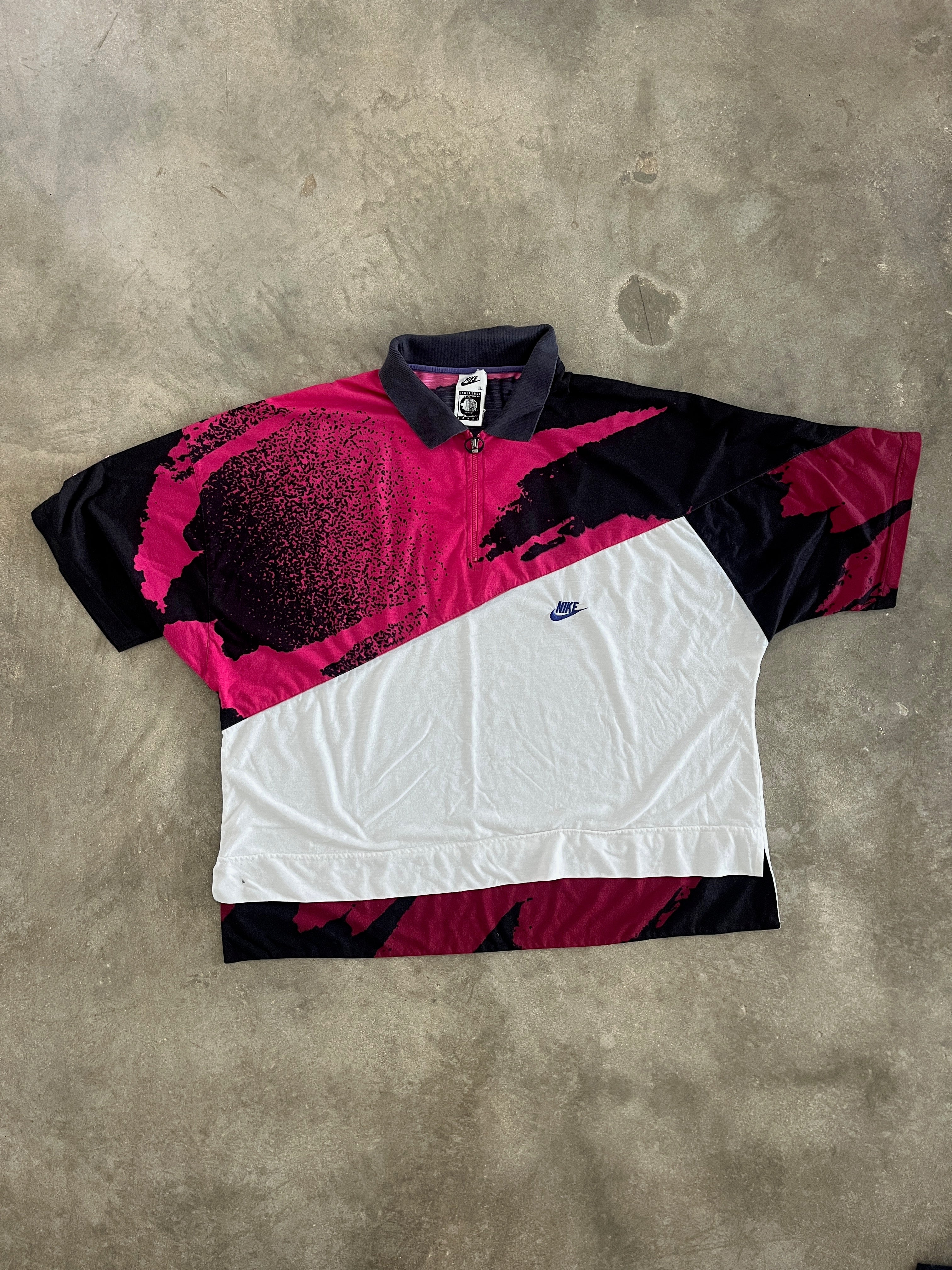 Vintage Nike Challenge Court 1/4 Zip (circa 1990s)