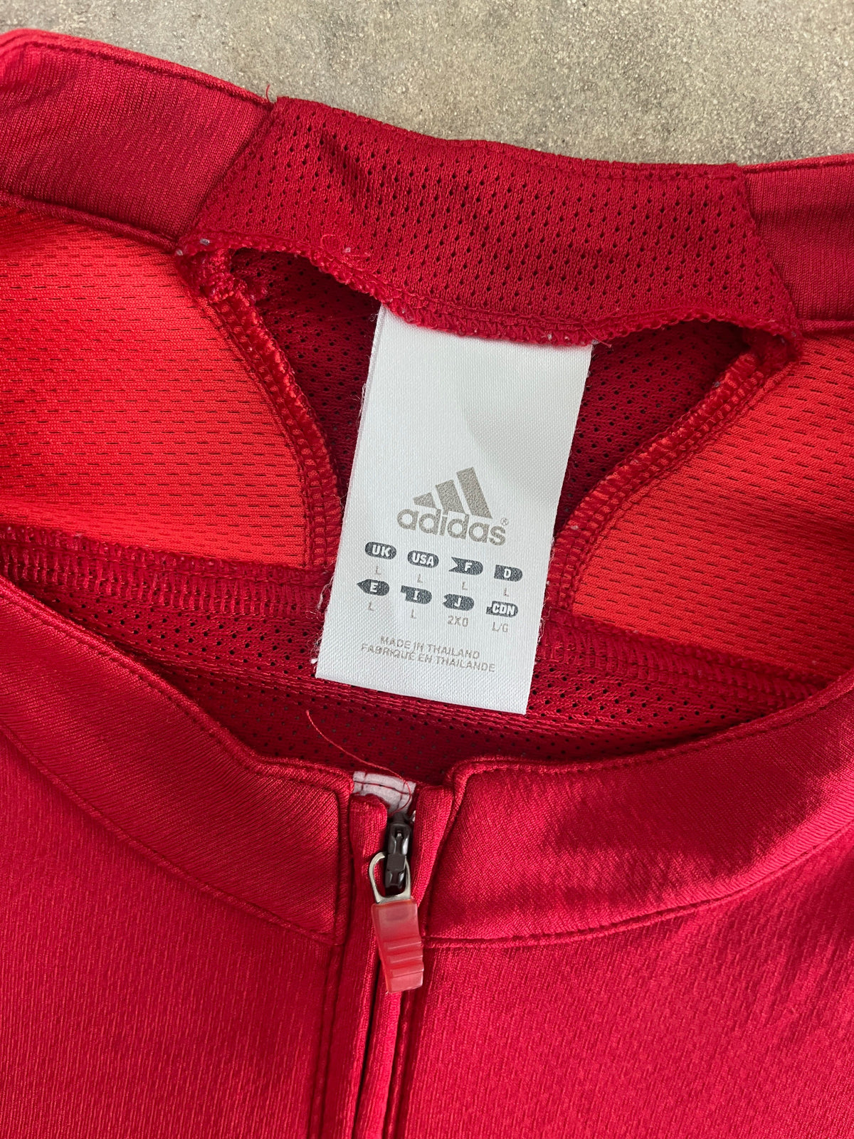 Vintage Adidas Tennis 1/4 Zip (Y2K) (Safin)