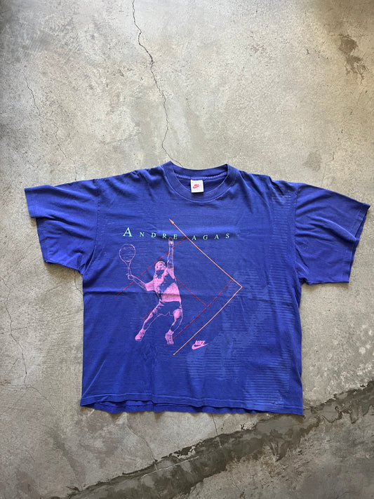Vintage Nike Andre Agassi T-Shirt (circa 1990s)