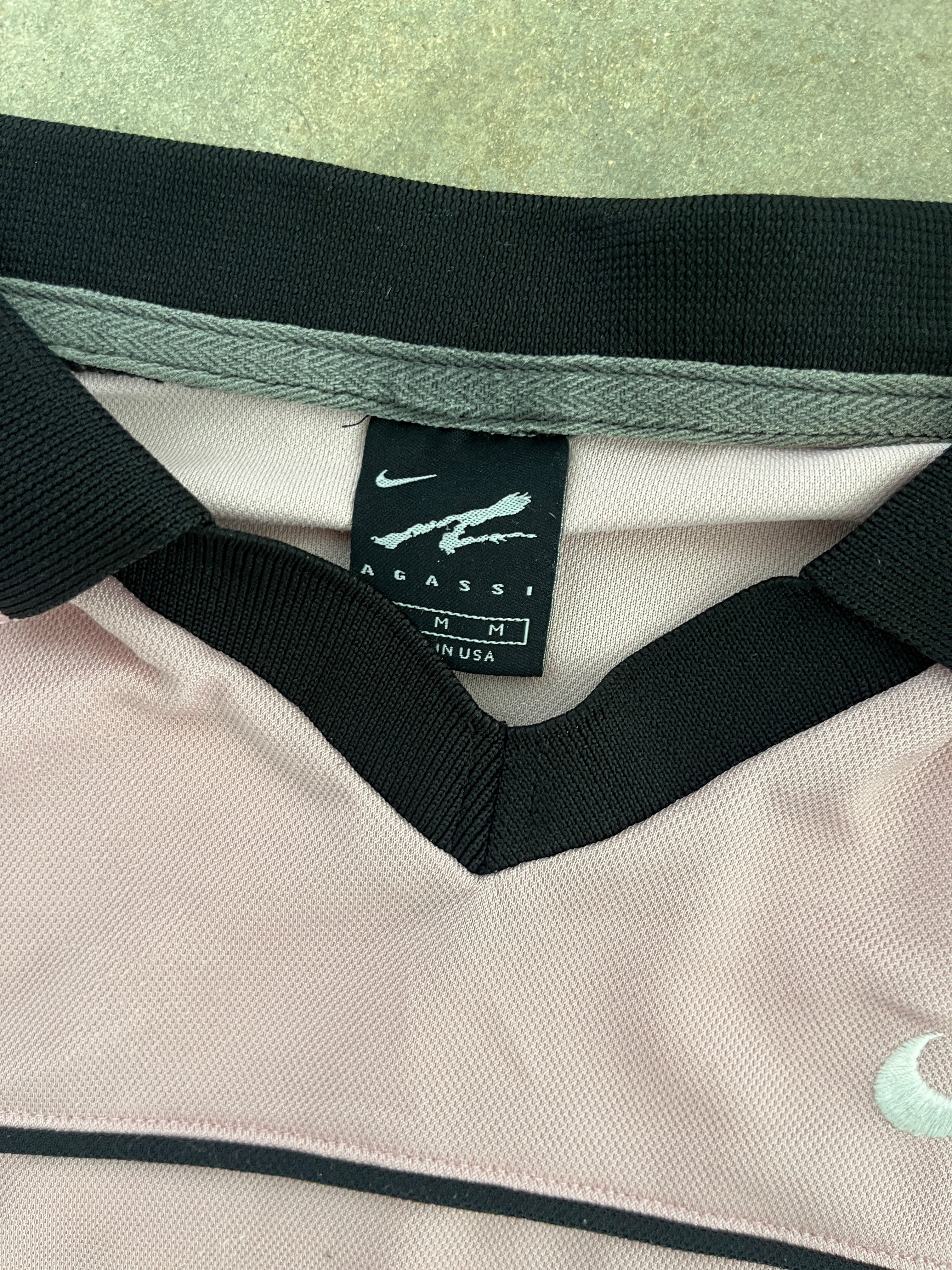 Vintage 1997 Nike Agassi Polo (US Open)