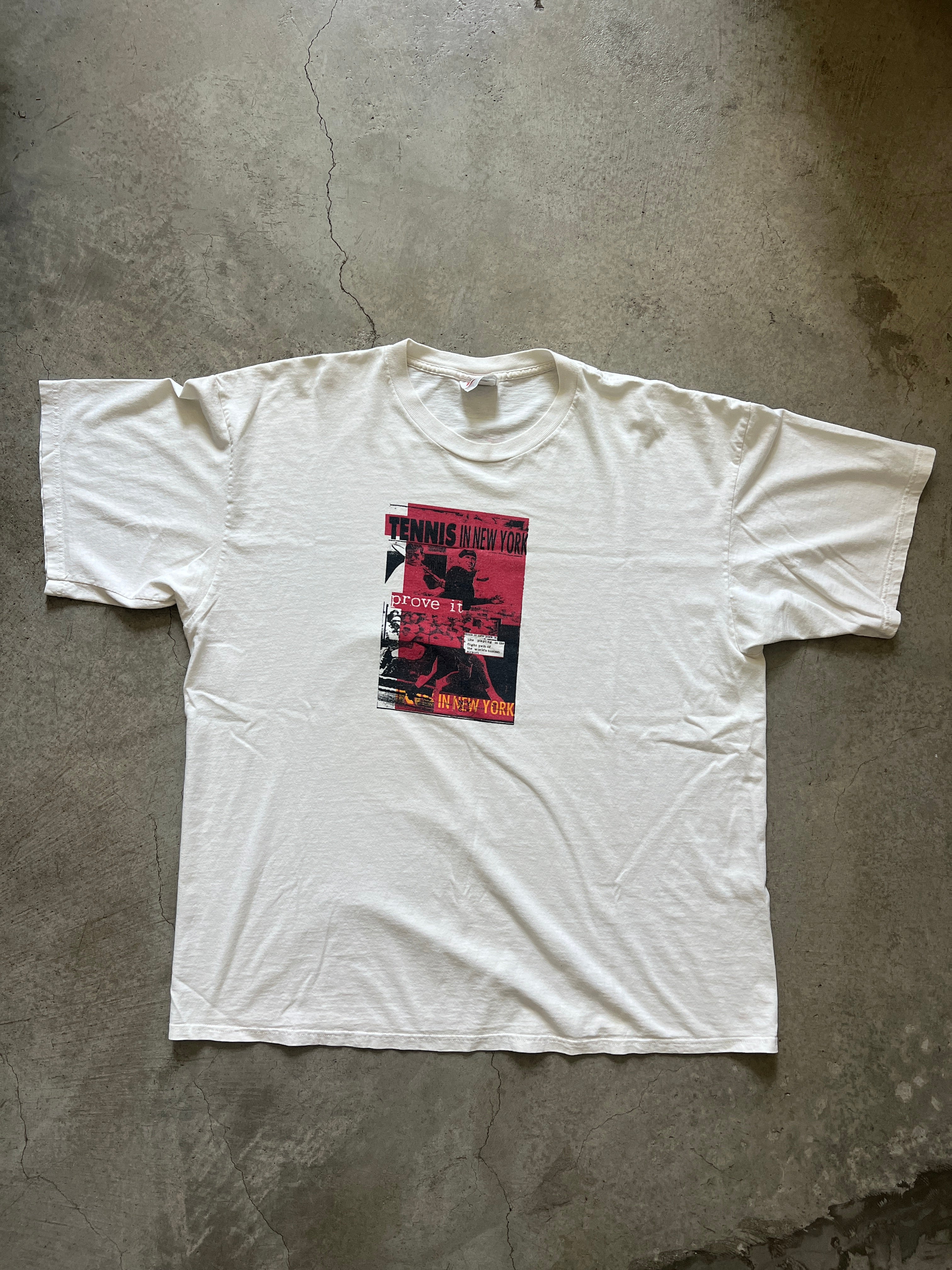 Vintage 1997 Nike US Open Sampras/Agassi T-Shirt (RARE)