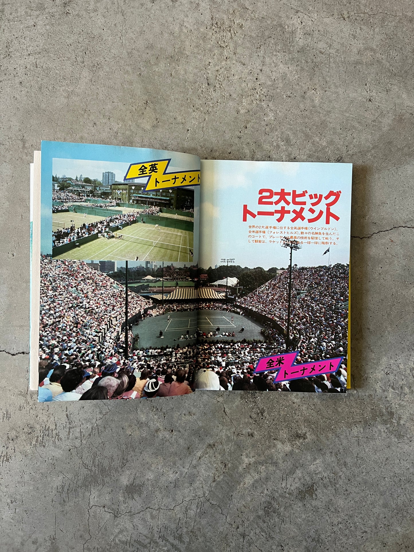Vintage Japanese Tennis
Instruction Book By Keishiro Yanagi (circa 1970s)