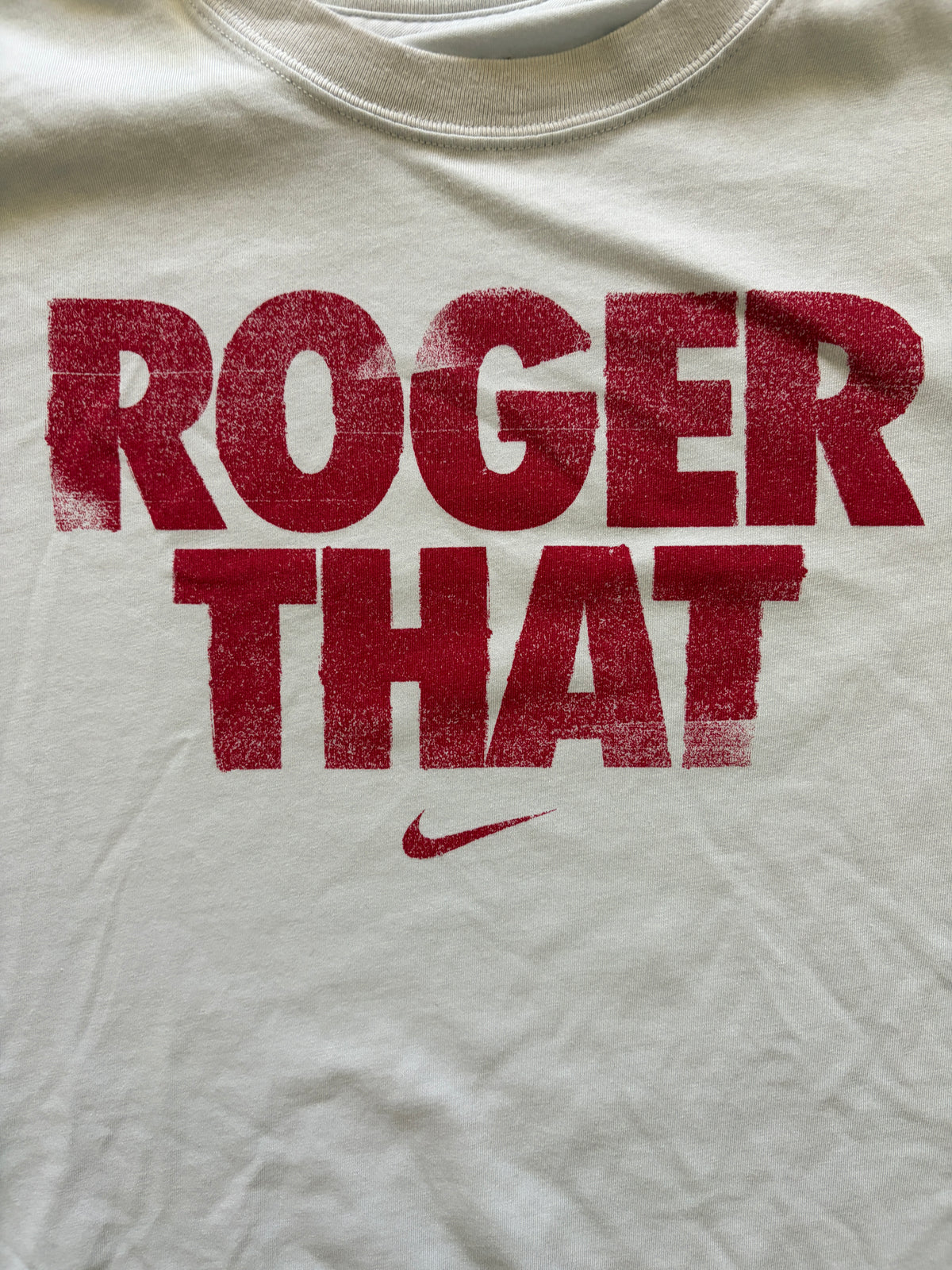 Vintage Y2K “Roger That” Nike RF T-Shirt
