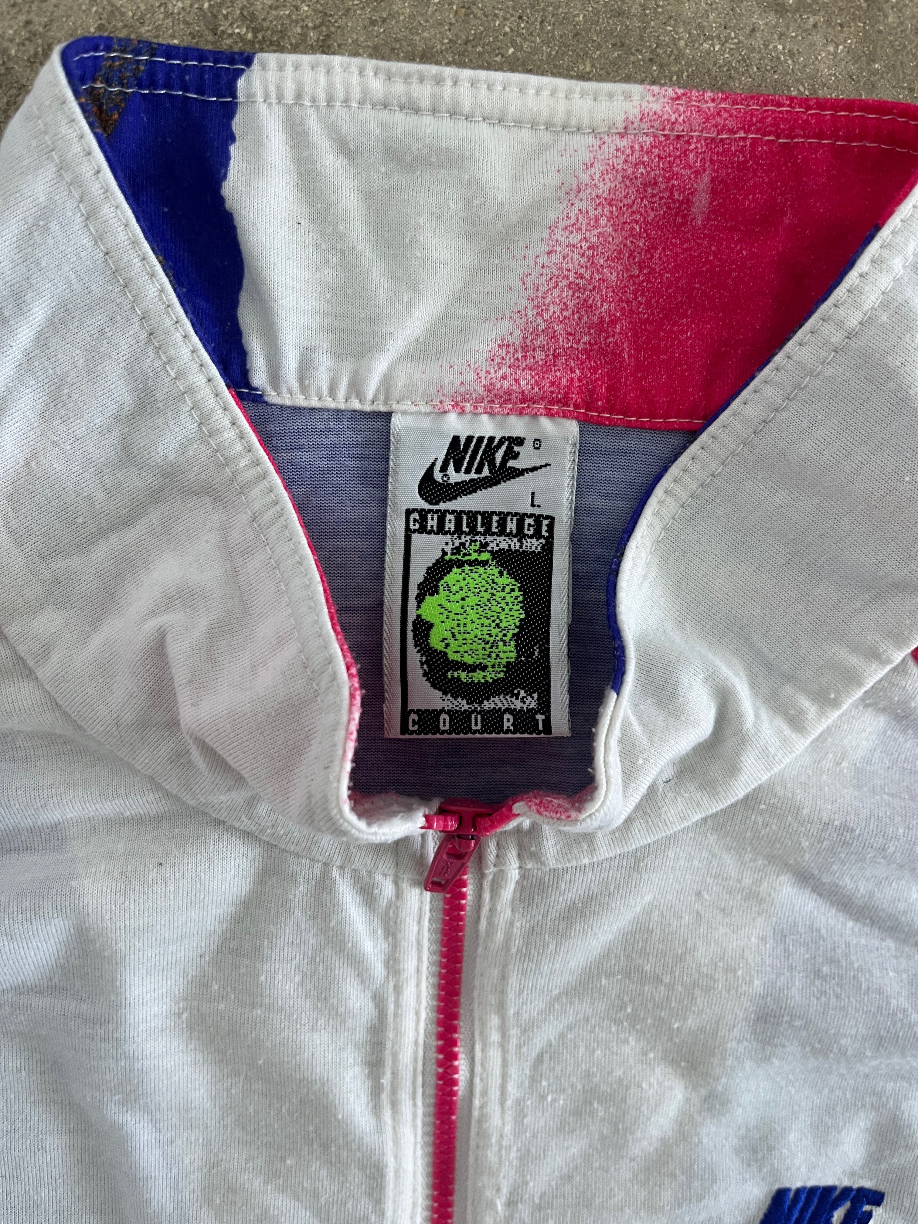 Vintage Nike Challenge Court 1/4 Zip (circa 1990s)