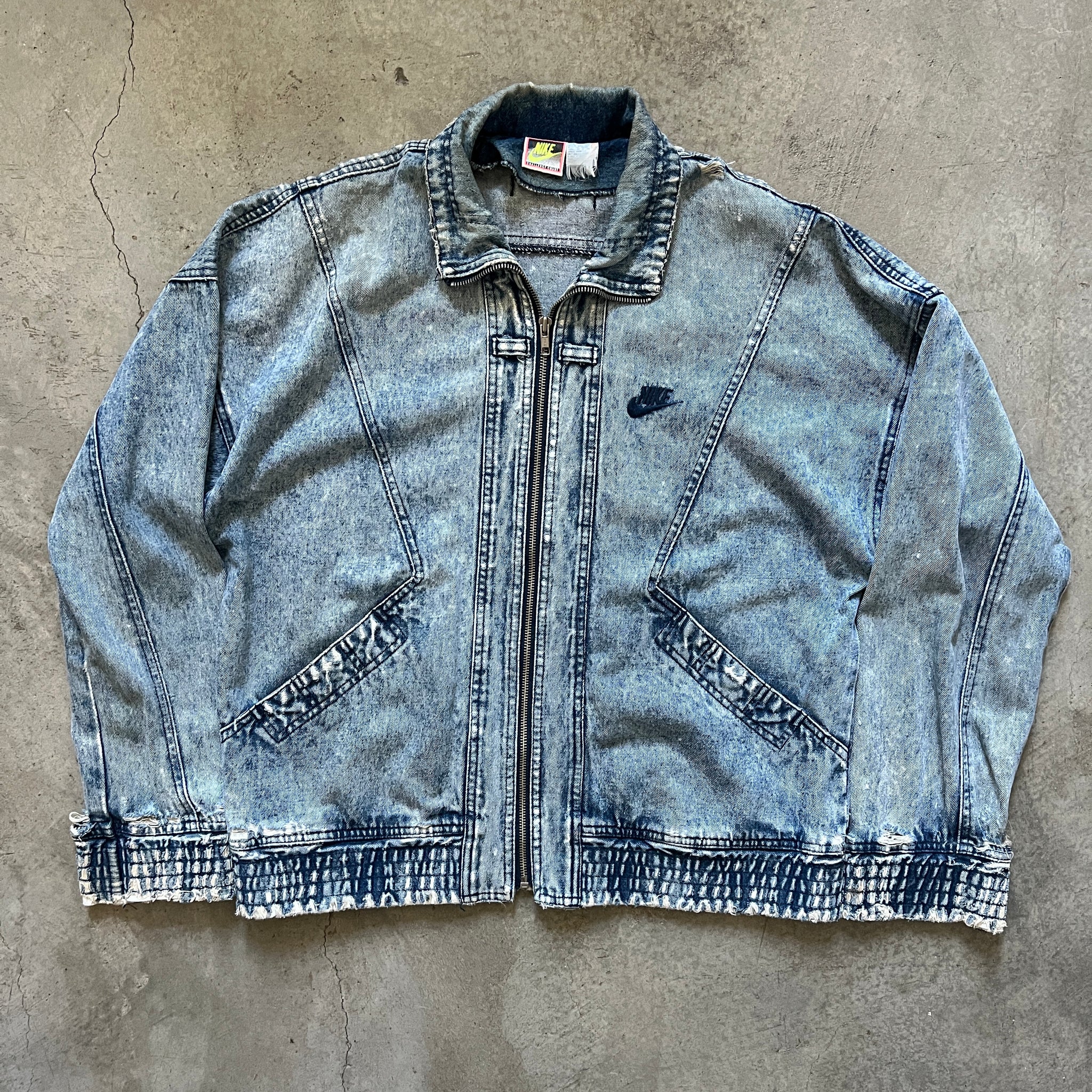 Vintage Nike Challenge Court Light-Washed Denim Agassi (circa 