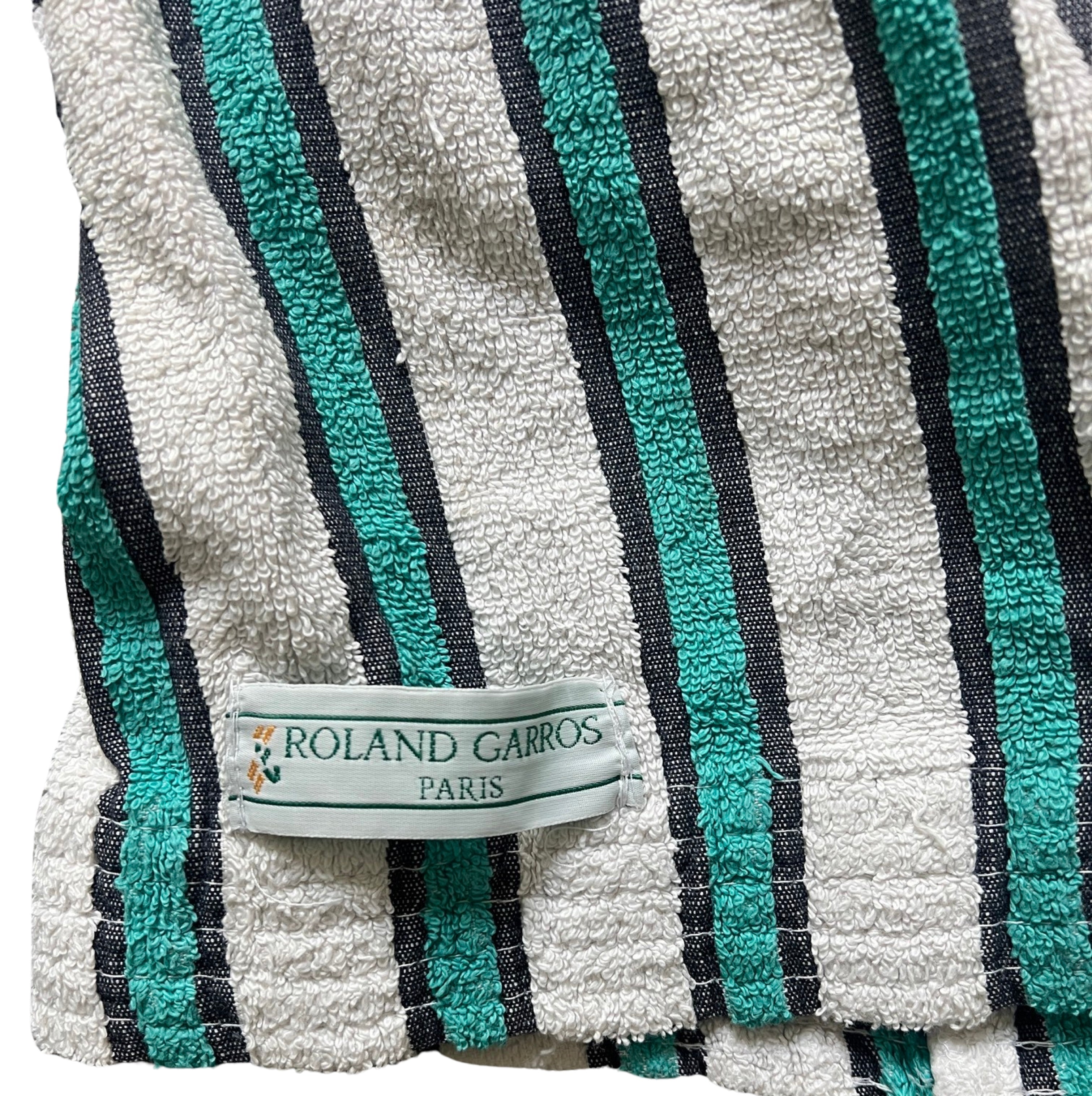 Official Roland Garros Terry Cloth  Cotton Robe (circa 1990s) (Rare)
