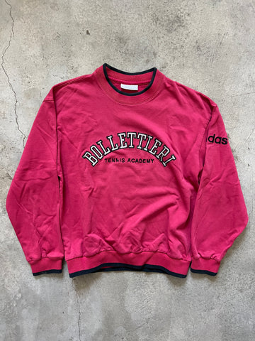 Vintage Adidas Bollettieri Academy Crewneck Sweatshirt (circa 1990s)
