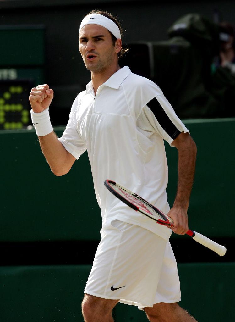 Vintage 2004 Nike Polo (Federer, Wimbledon)