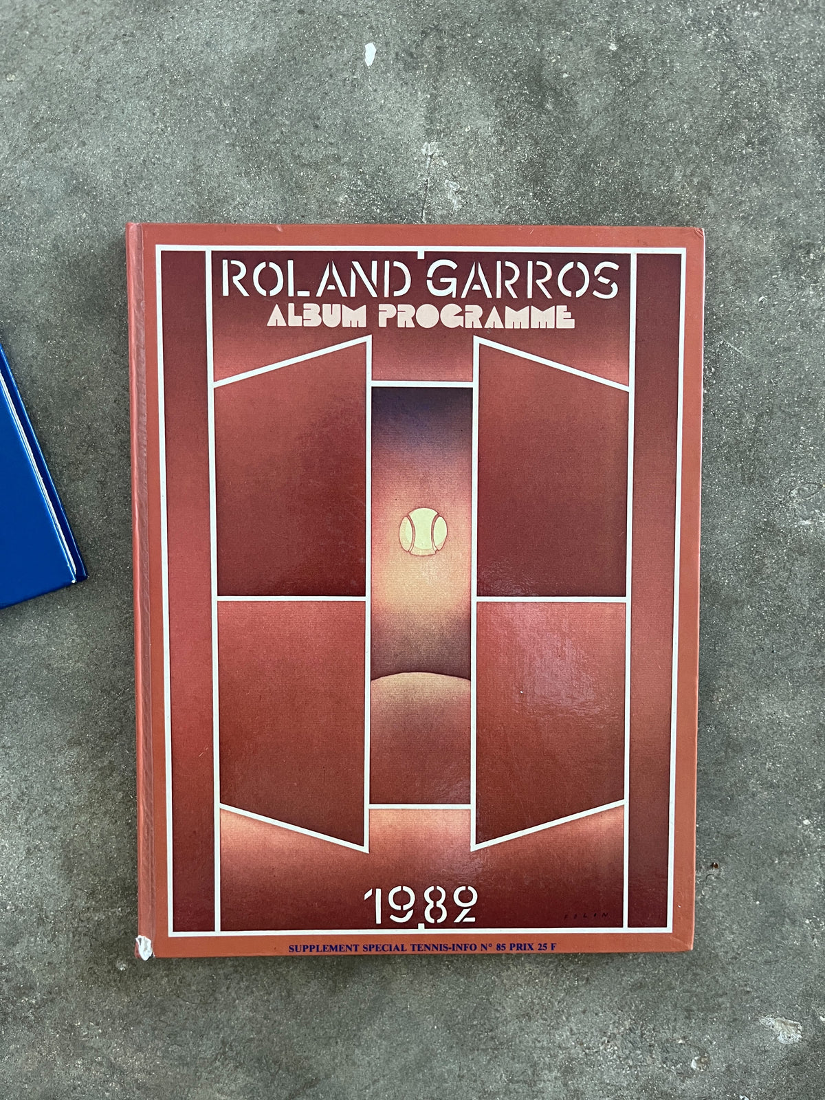 Vintage Roland Garros Hardcover Program Set (82,83,84)