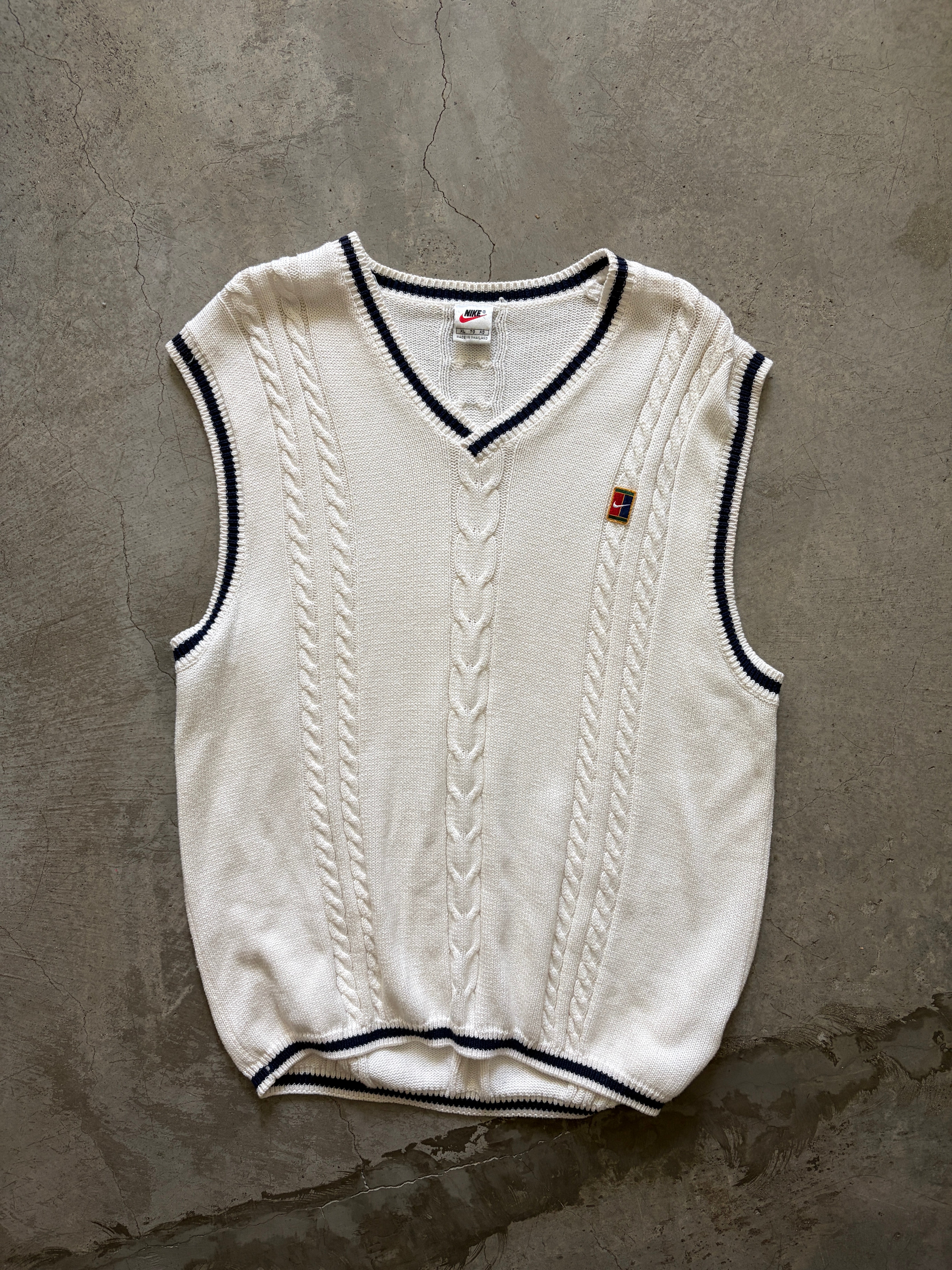 Vintage Nike Tennis Sweater Vest (circa 1990s)
