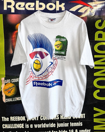 Vintage Reebok Jimmy Connors Hard Court Challenge T-Shirt (circa 1990s)