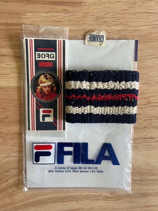 Vintage Bjorn Borg Fila Wristband (circa 1970s)