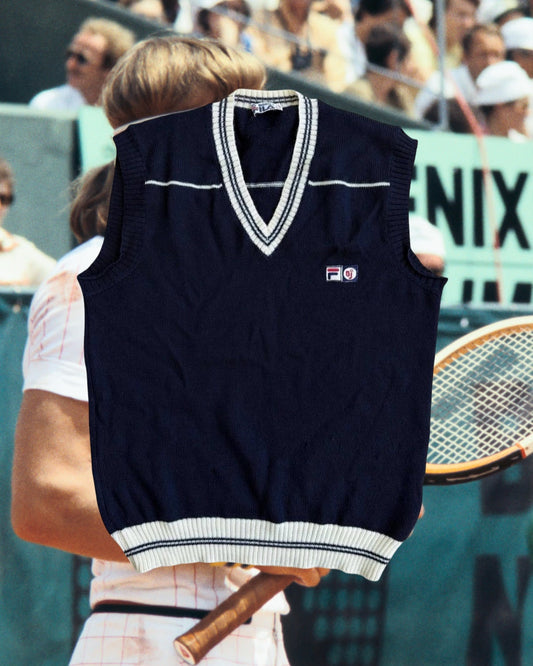 Vintage Fila Björn Borg Tennis Sweater Vest (circa 1980s)