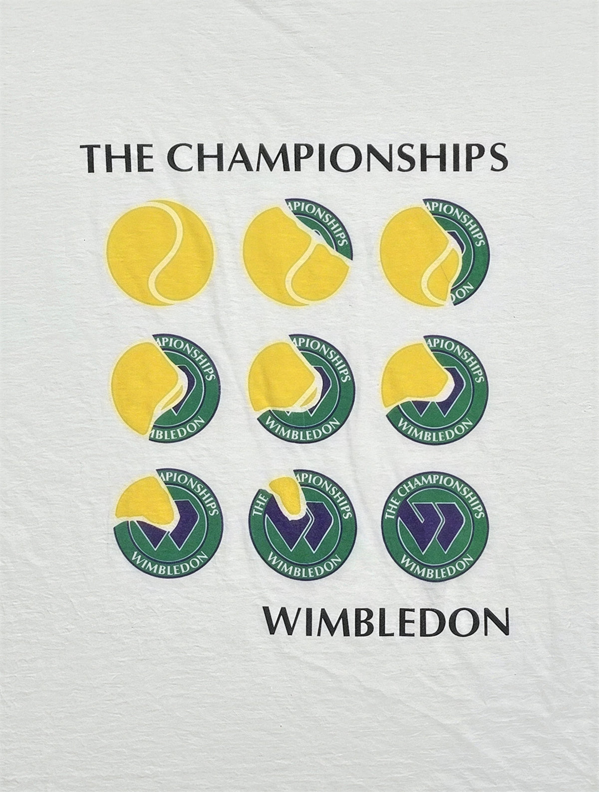 Vintage Wimbledon T-Shirt (circa 1990s) (VERY RARE!)