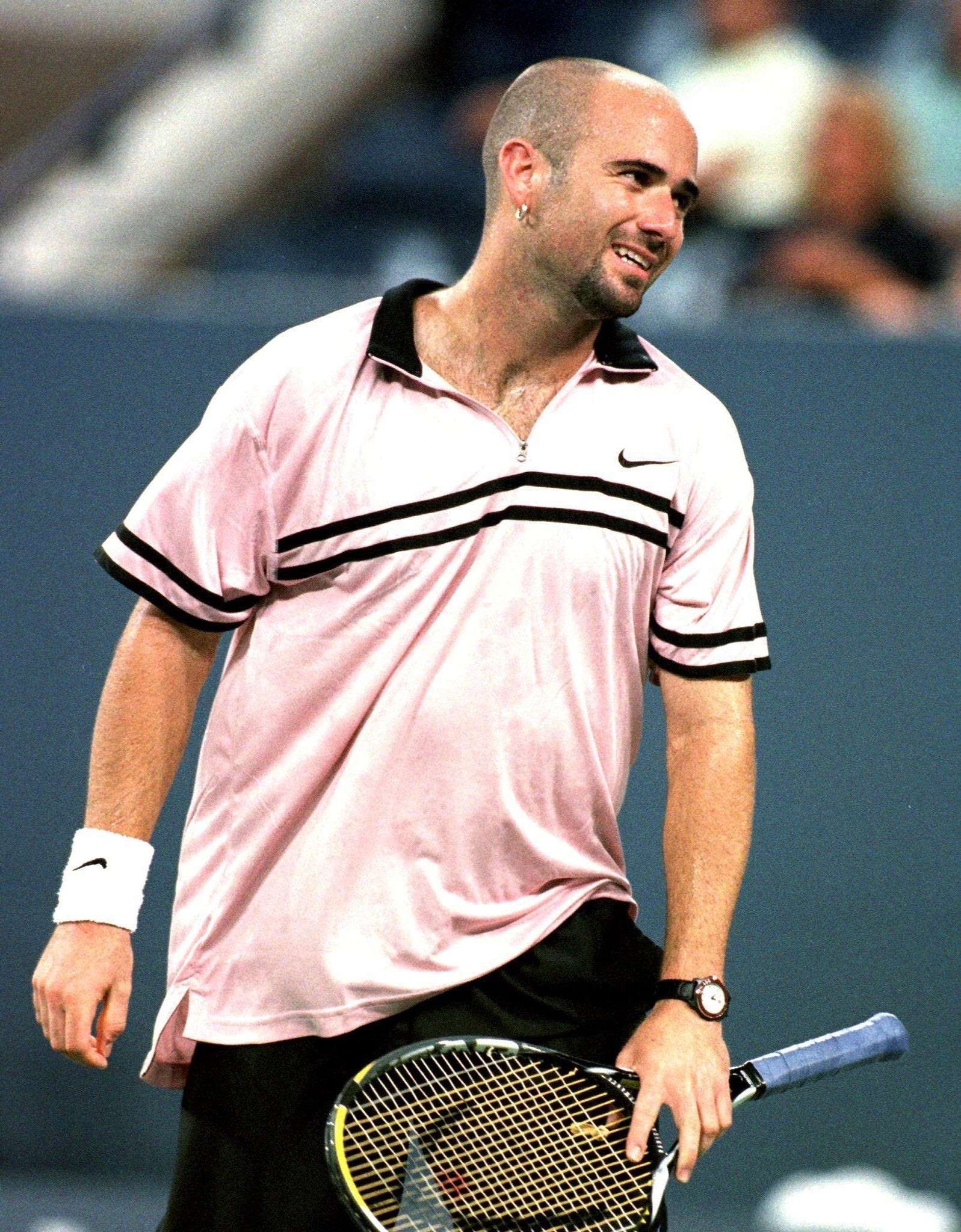 Vintage 1997 Nike Agassi Polo (US Open)