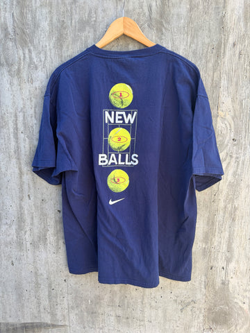 Vintage Nike Tennis Graphic T-Shirt (circa 1990s)