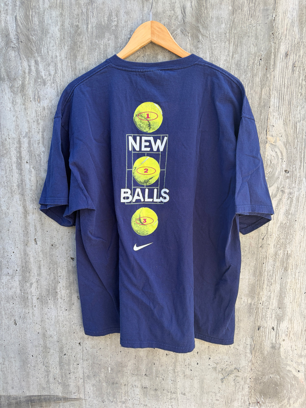 Vintage Nike Tennis Graphic T-Shirt (circa 1990s)