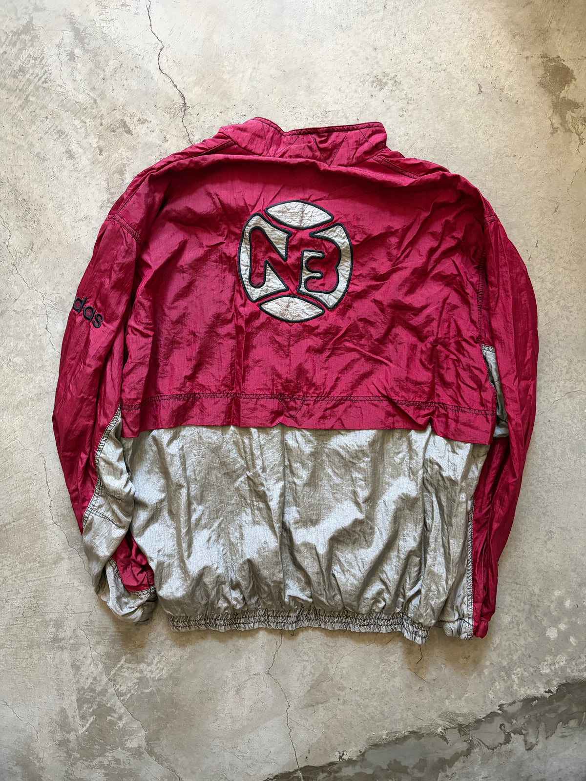 Vintage Adidas Bollettieri Academy 1/4 Zip Pullover (circa 1990s)