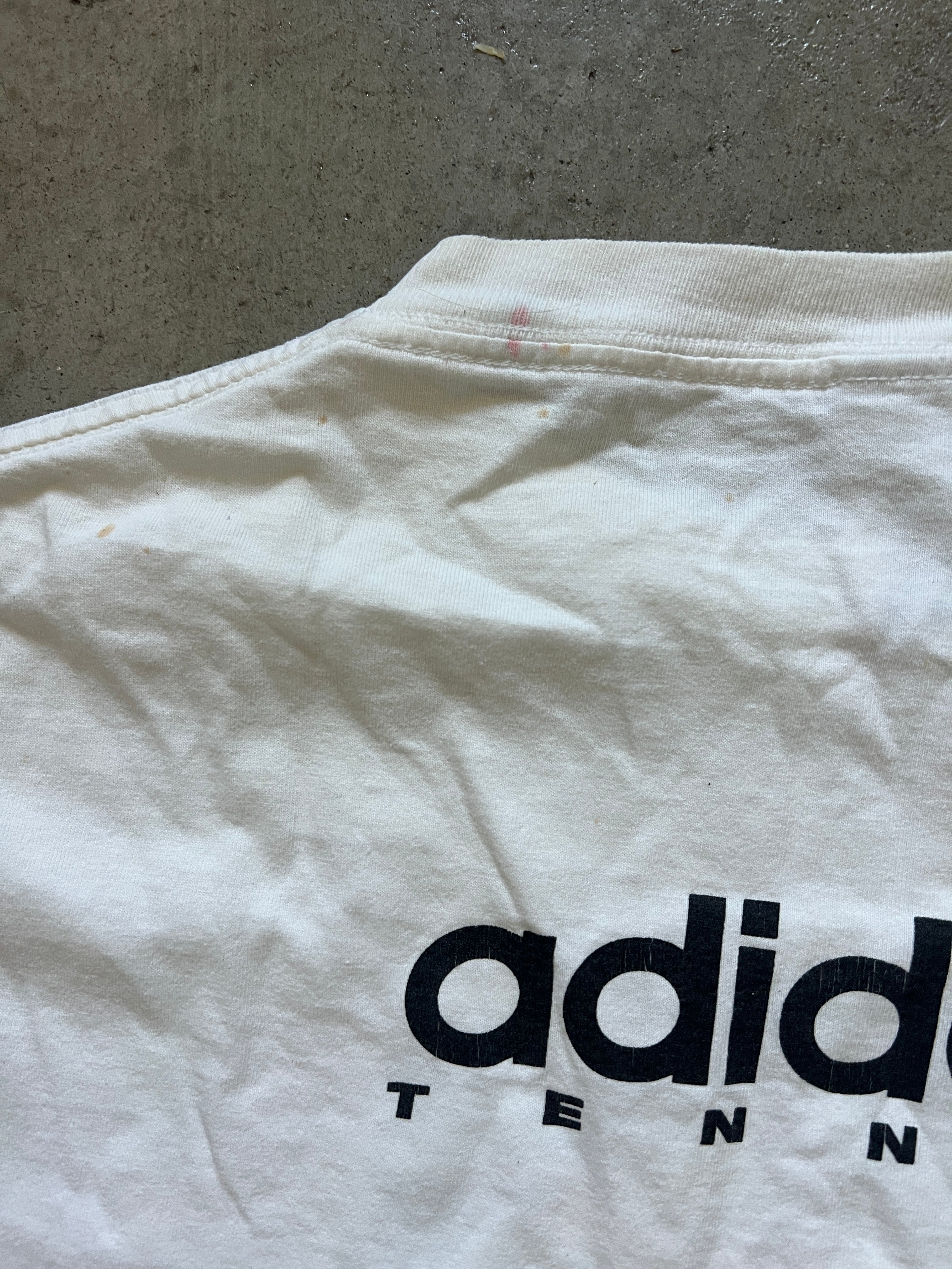 Vintage Adidas Bollettieri Tennis Academy T-Shirt (circa 1990s)