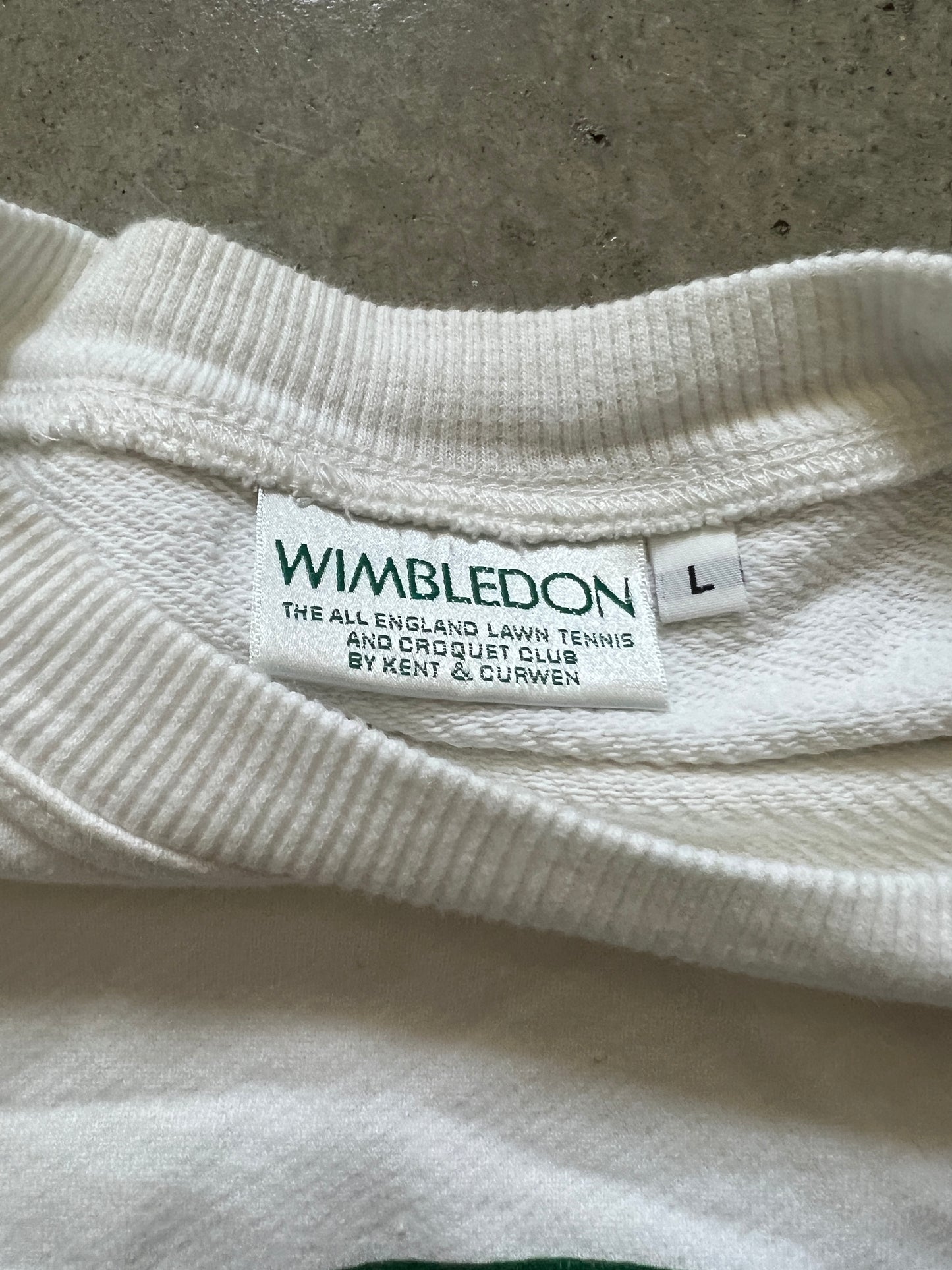 Vintage Wimbledon Crewneck Sweatshirt (circa 1990s)