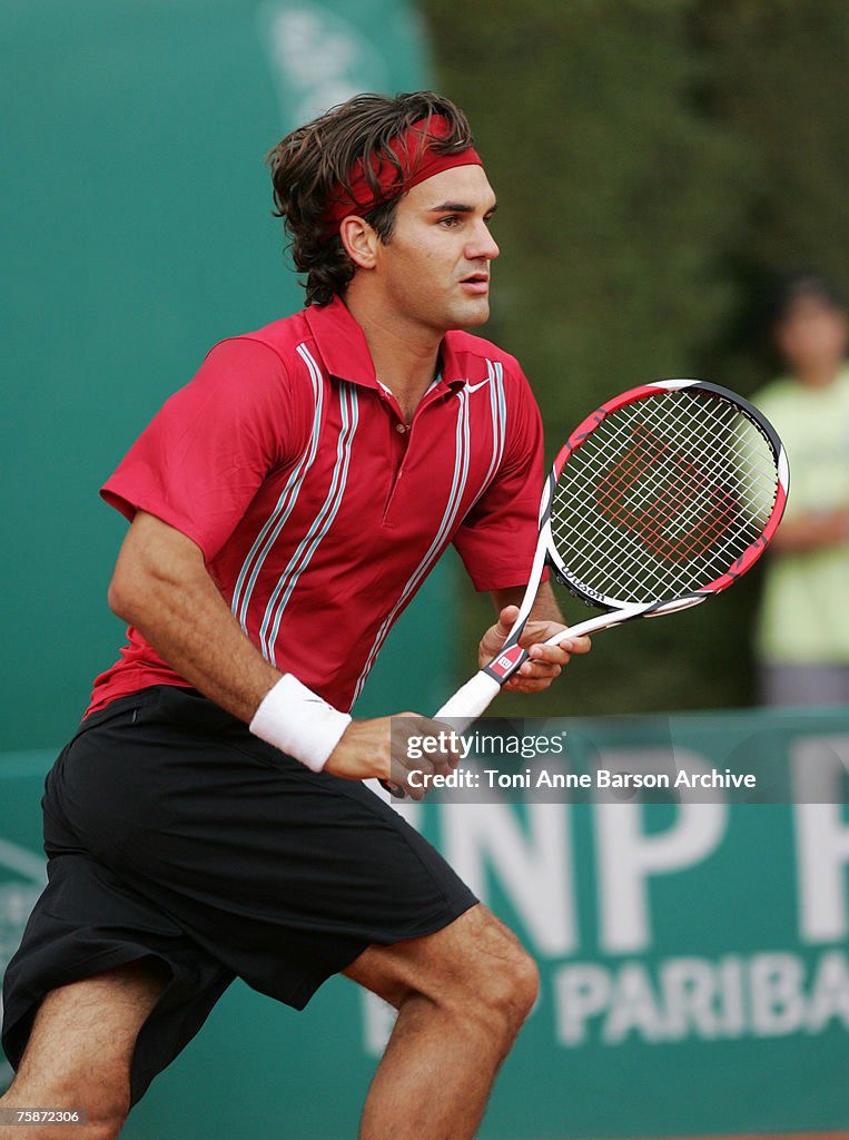 Vintage Nike Tennis Polo (Federer, Monte Carlo 2007)