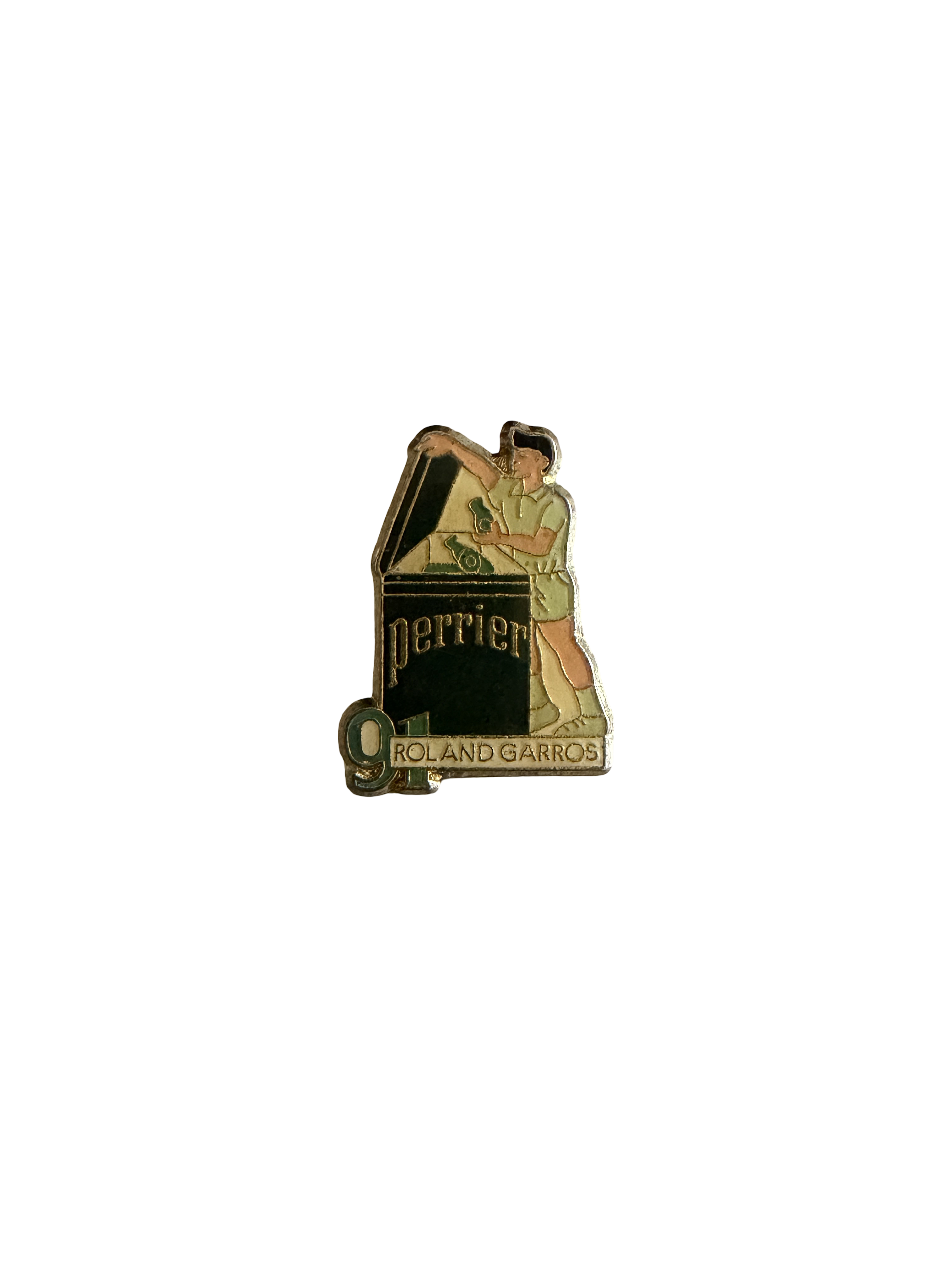 Vintage 1991 Roland Garros Perrier Pin