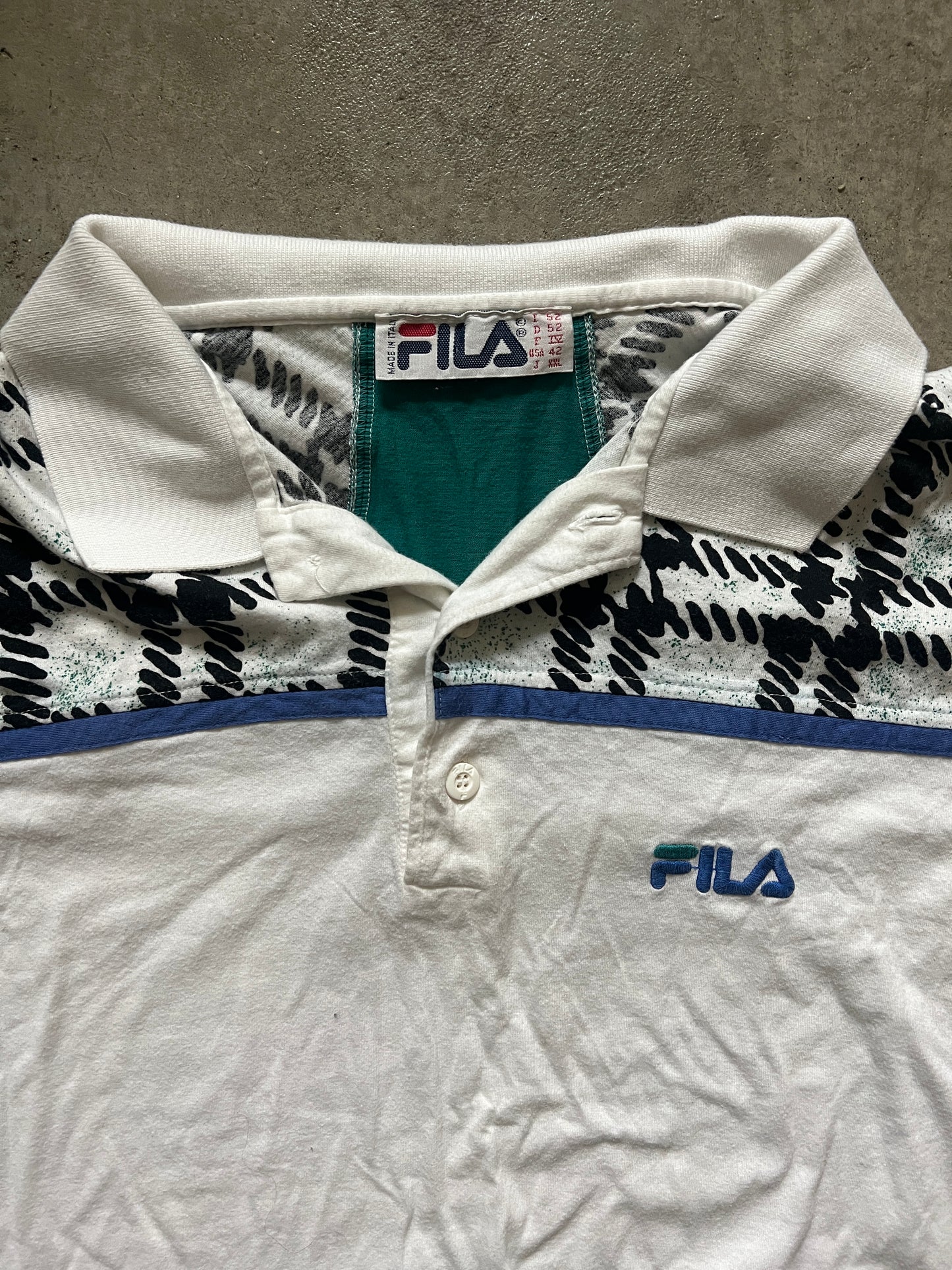 Vintage Fila Boris Becker Polo (circa 1990s)