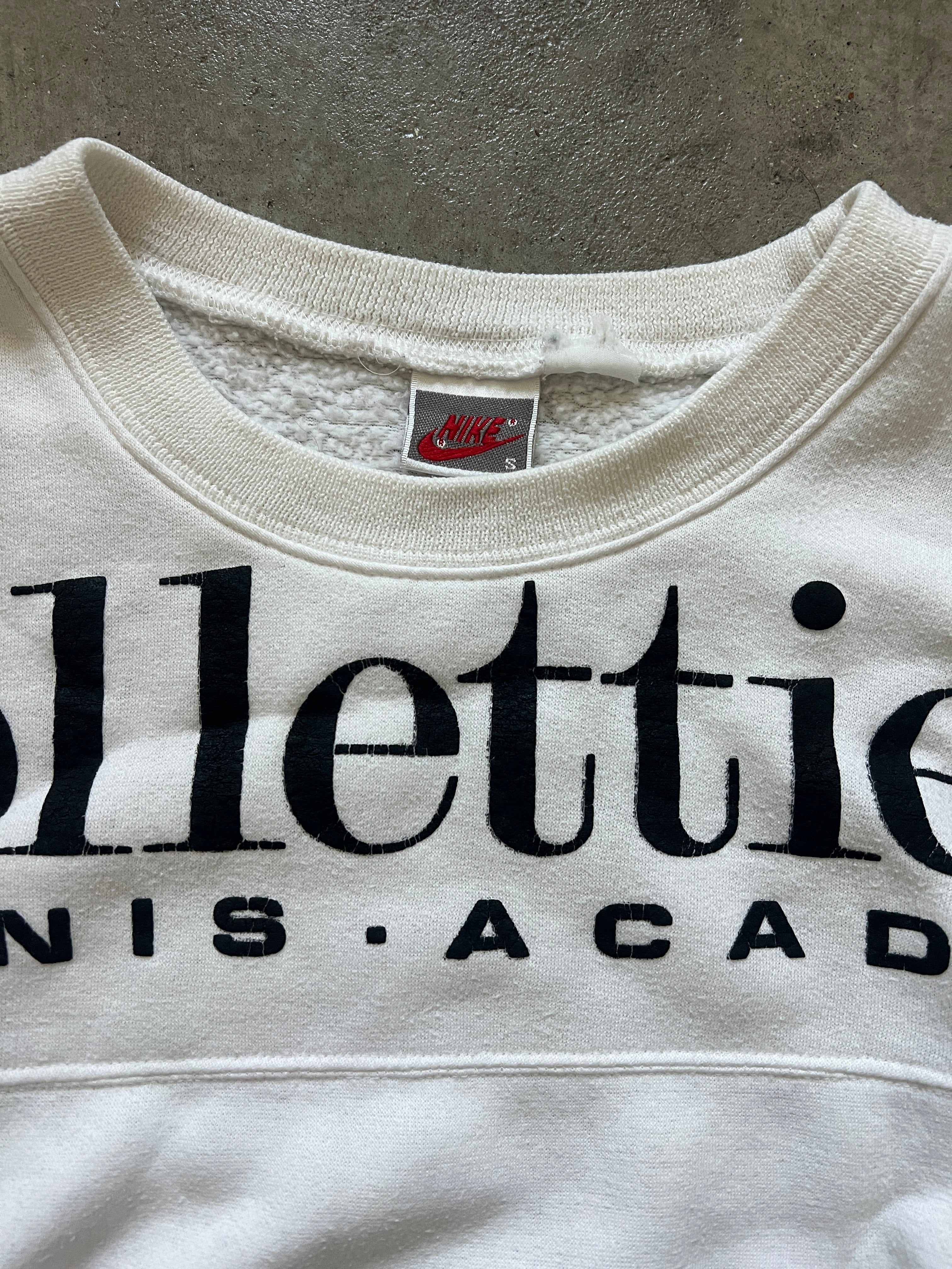 Vintage Nike Bollettieri Academy Crewneck Sweatshirt (circa 1990s) (very rare)