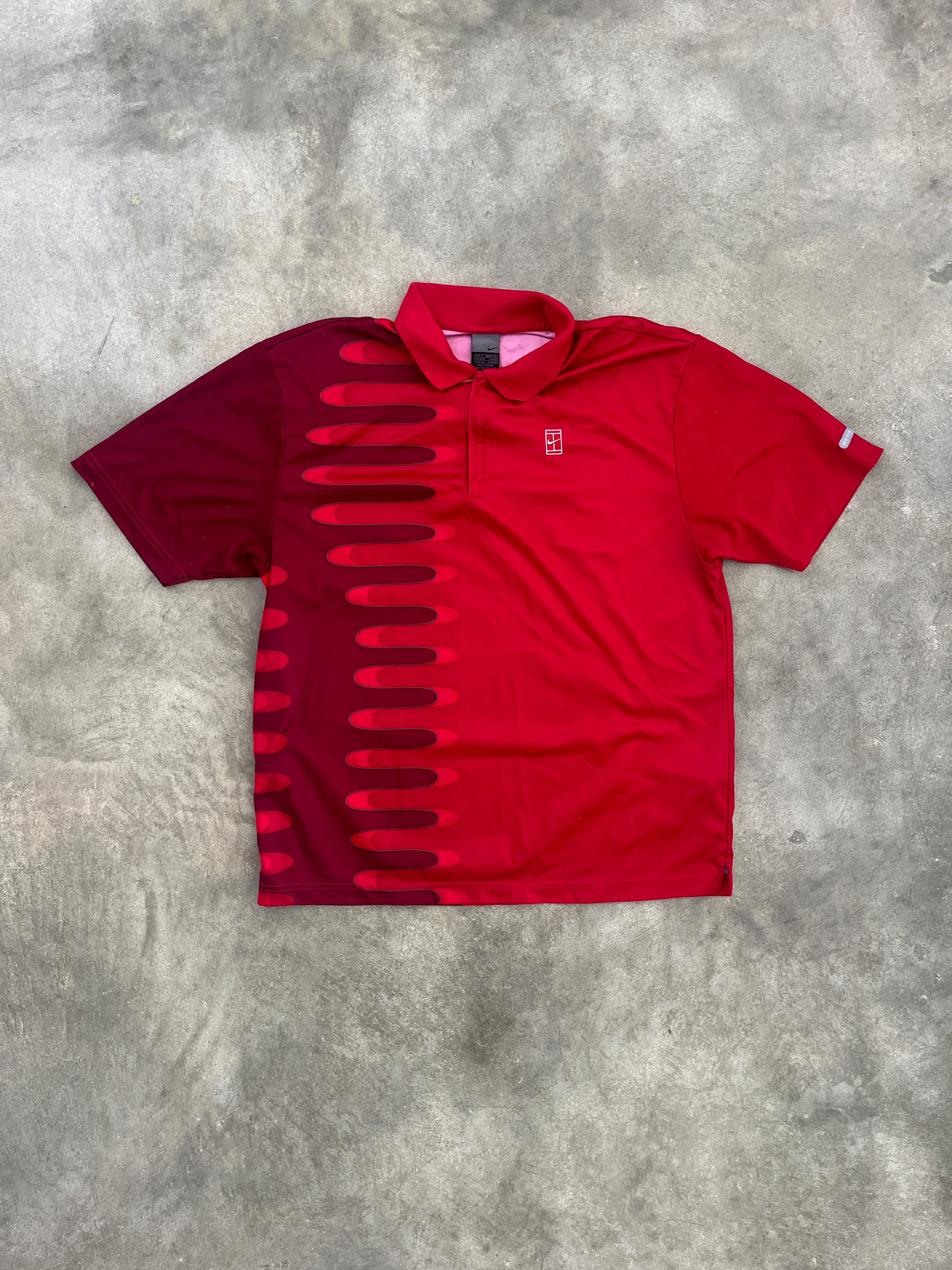 Vintage 2002 Nike Polo (Federer, Hamburg)